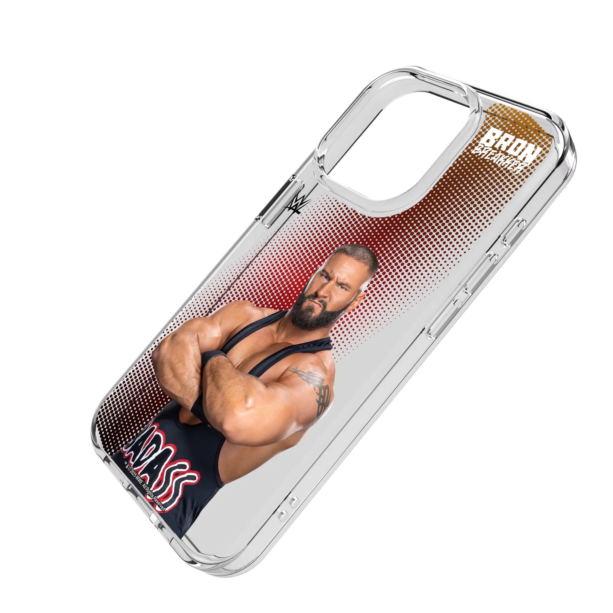 Bron Breakker Superstar iPhone Clear Phone Case for Apple iPhone - Isometric View