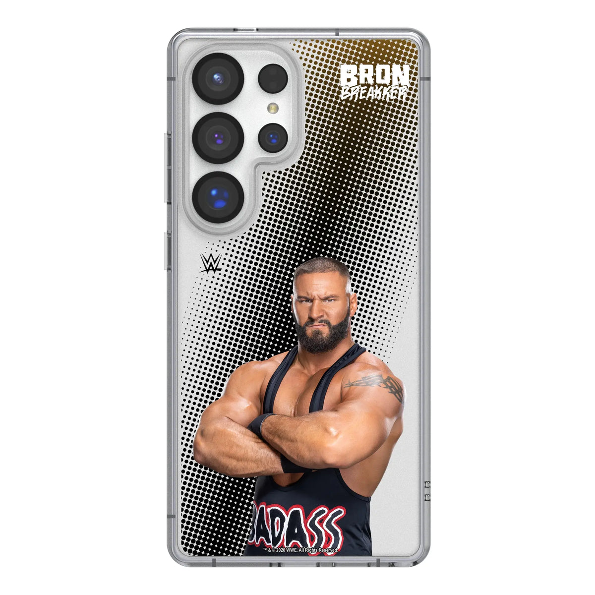 Bron Breakker Superstar Galaxy Clear Phone Case for Samsung Galaxy#Device_Galaxy S25 Ultra