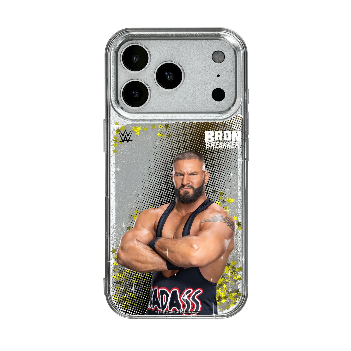 Bron Breakker Superstar iPhone Glitter Phone Case for Apple iPhone#Device_iPhone 17 Pro