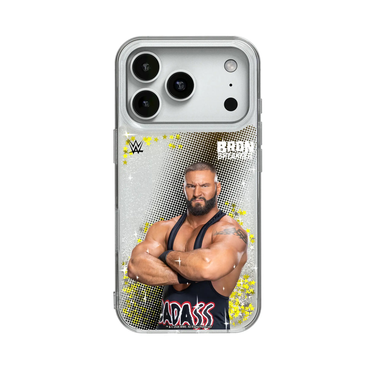 Bron Breakker Superstar Glitter Phone Case for Apple iPhone