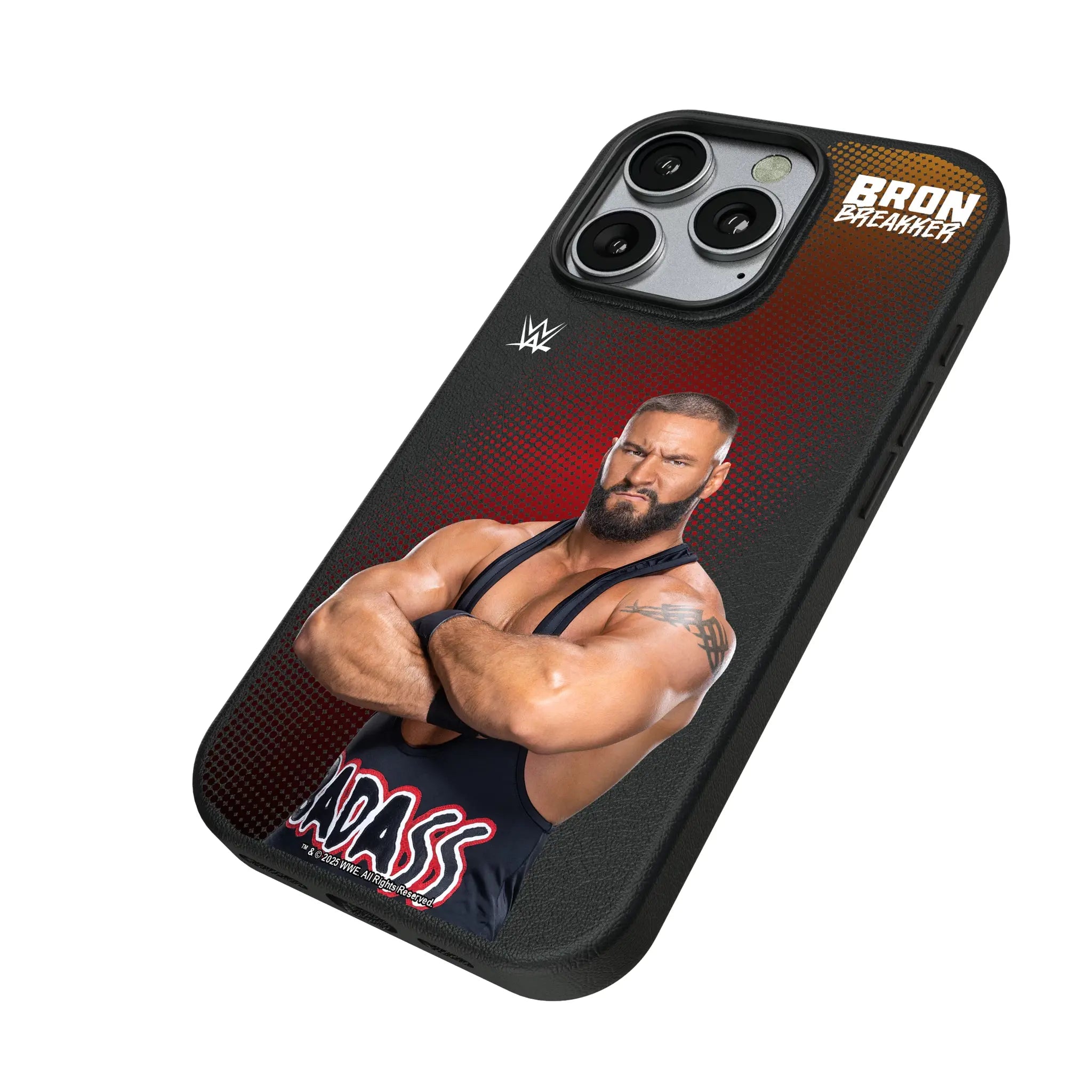 Bron Breakker Superstar iPhone MagSafe Compatible Phone Case for Apple iPhone - Isometric View