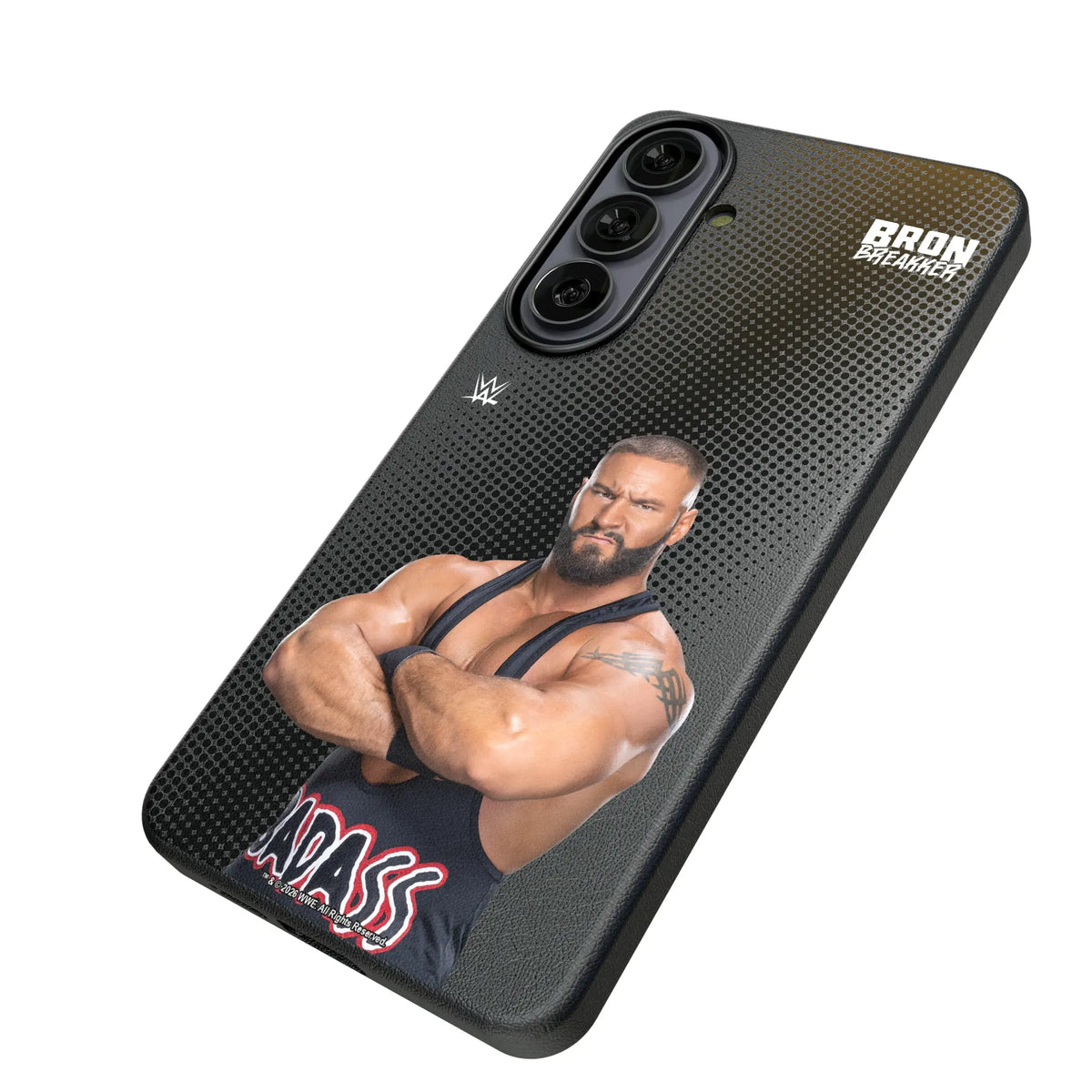 Bron Breakker Superstar Galaxy MagSafe Compatible Phone Case for Samsung Galaxy - Isometric View#Device_Galaxy S26 Plus