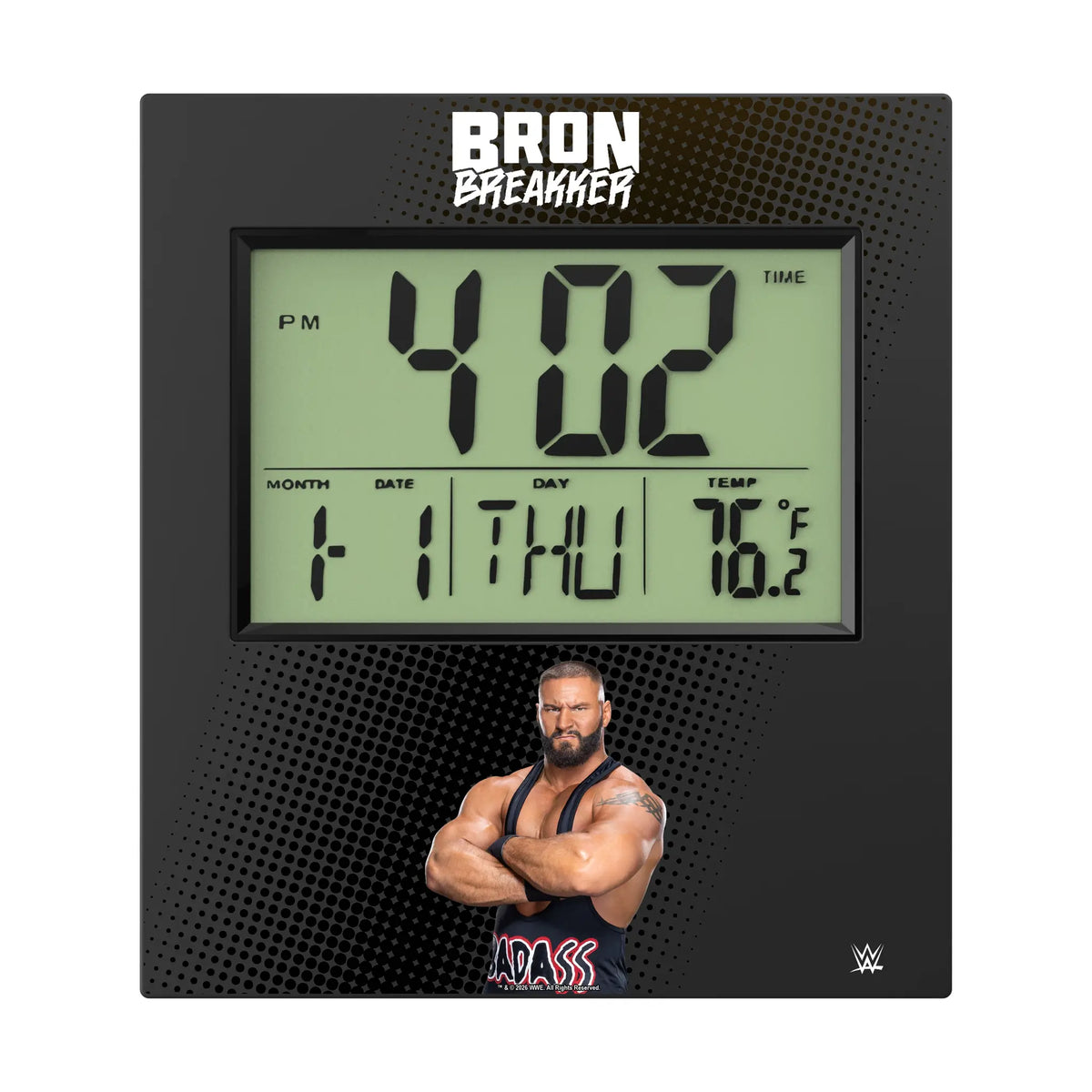 Bron Breakker Superstar Wall Clock