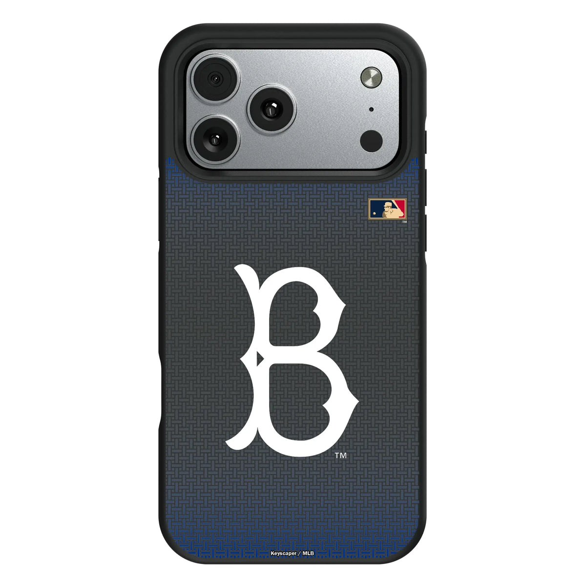 Brooklyn Dodgers 1949-1957 - Cooperstown Collection Linen iPhone Bump Phone Case for Apple iPhone#Device_iPhone 17 Pro Max