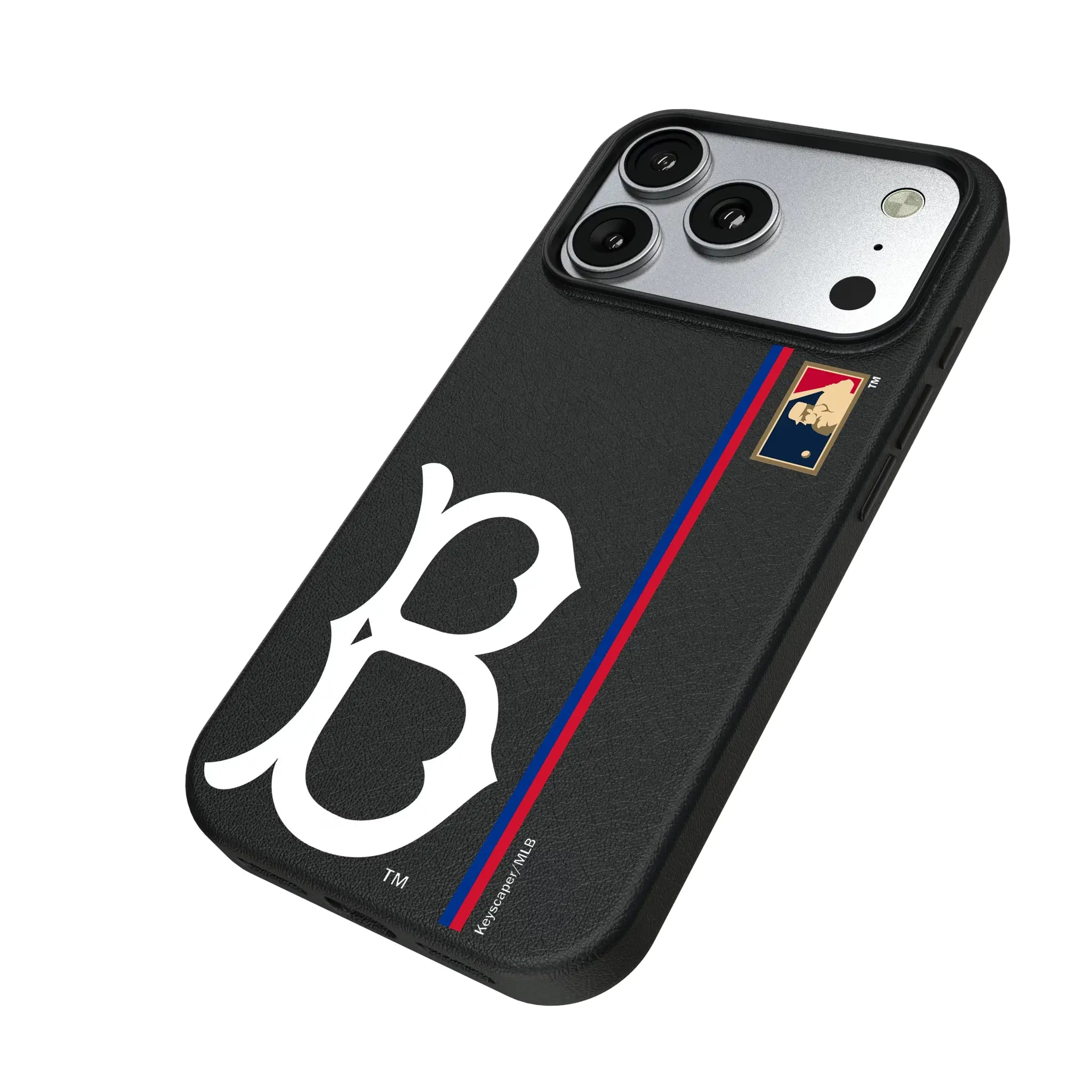 Brooklyn Dodgers 1949-1957 - Cooperstown Collection Sidebar iPhone MagSafe Compatible Phone Case for Apple iPhone - Isometric View#Device_iPhone 17 Pro