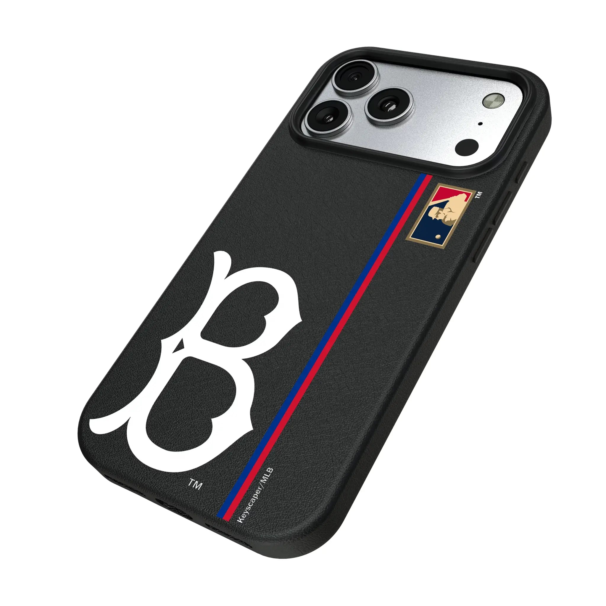Brooklyn Dodgers 1949-1957 - Cooperstown Collection Sidebar iPhone MagSafe Compatible Phone Case for Apple iPhone - Isometric View#Device_iPhone 17 Pro Max