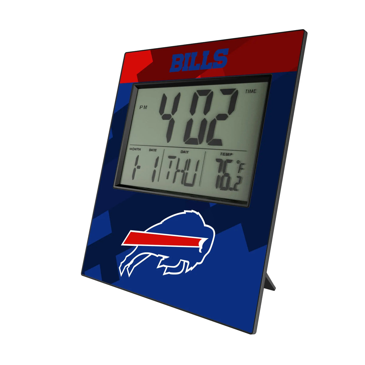 Buffalo Bills Color Block Wall Clock