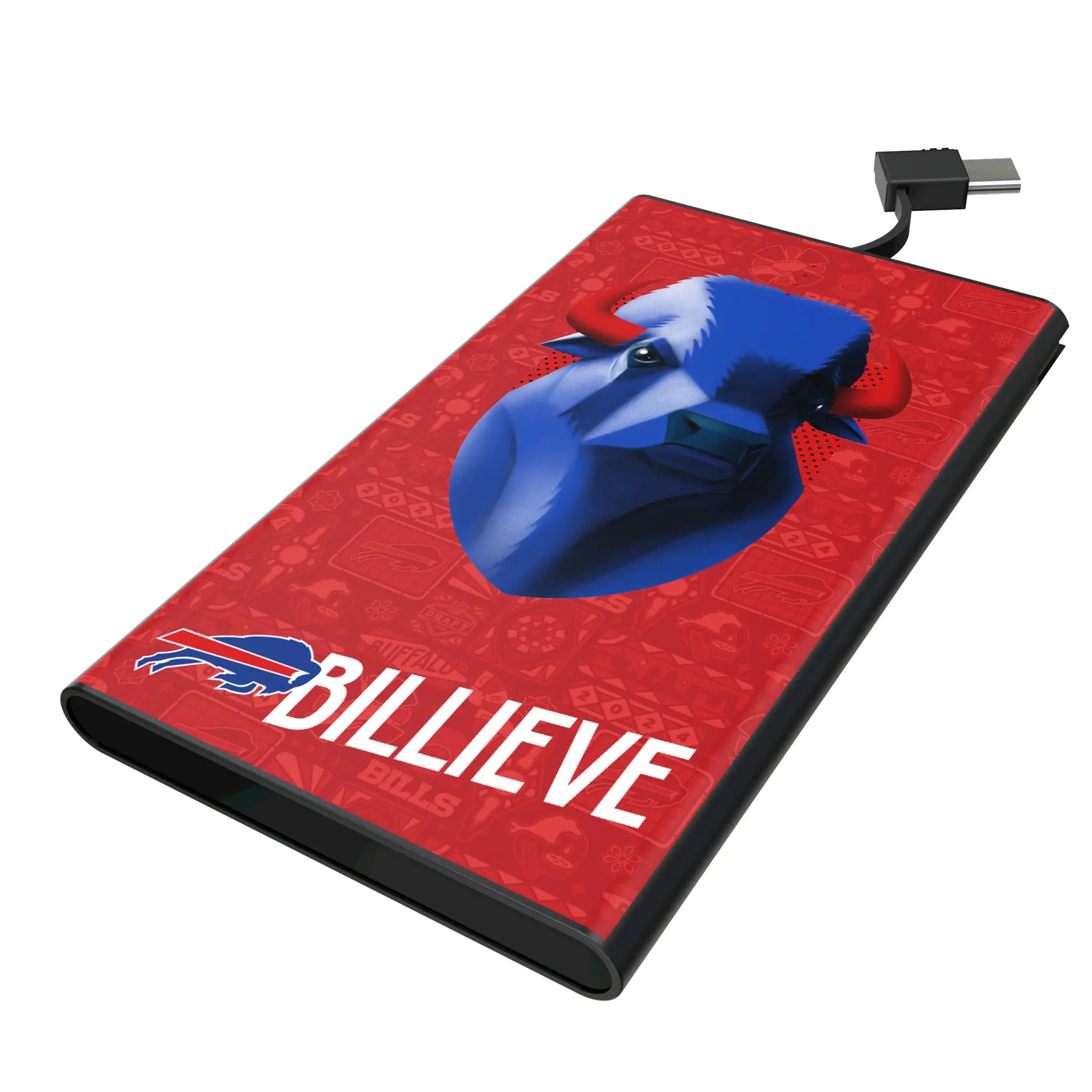 Buffalo Bills Deco 5000mAh Flat Power Bank