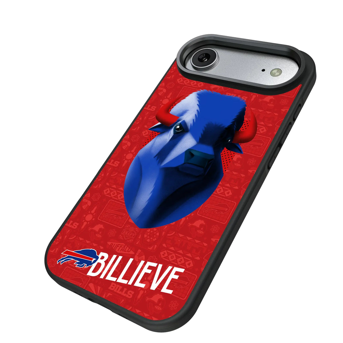 Buffalo Bills Deco iPhone Bump Phone Case for Apple iPhone - Isometric View#Device_iPhone Air