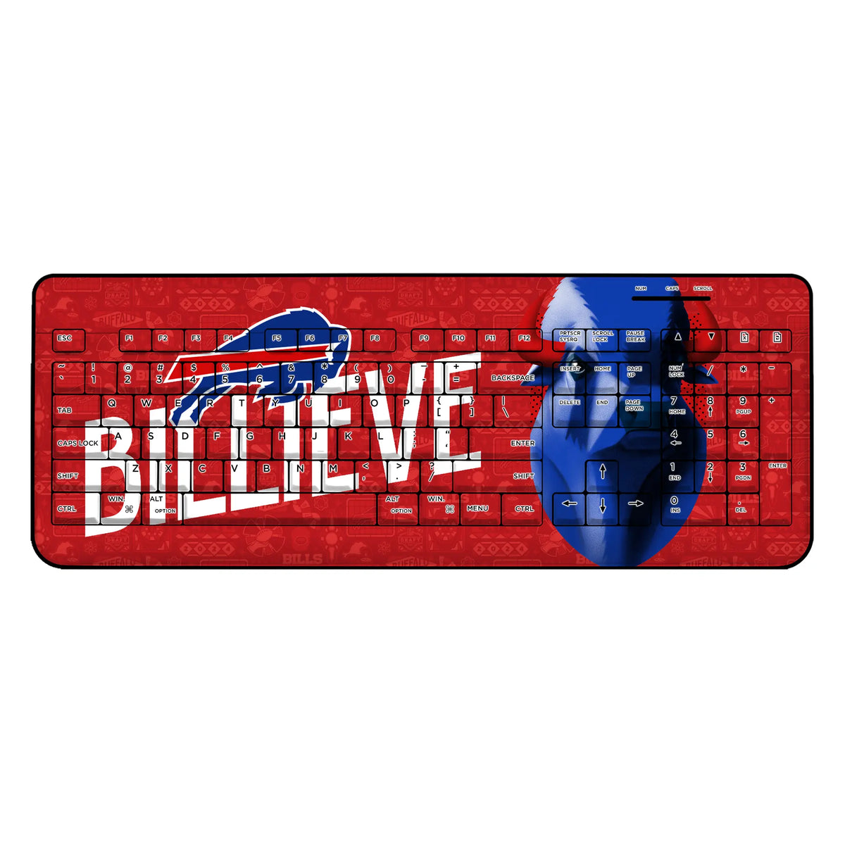 Buffalo Bills Deco Wireless USB Keyboard