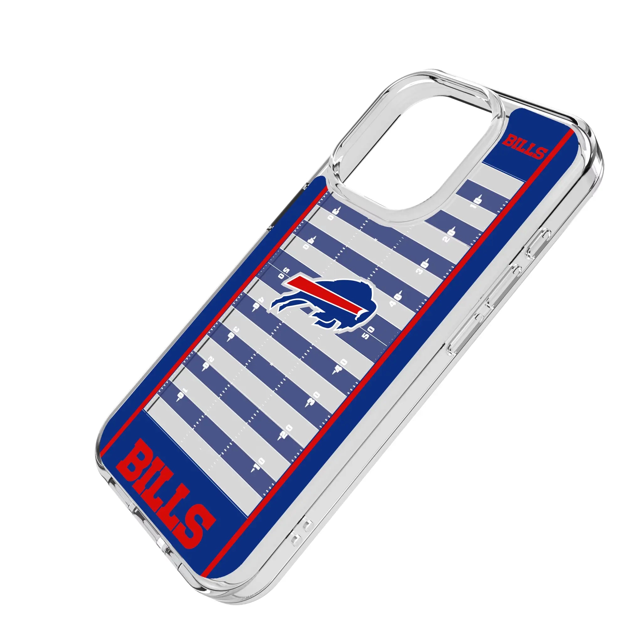 Buffalo Bills Field iPhone Clear Phone Case for Apple iPhone - Isometric View