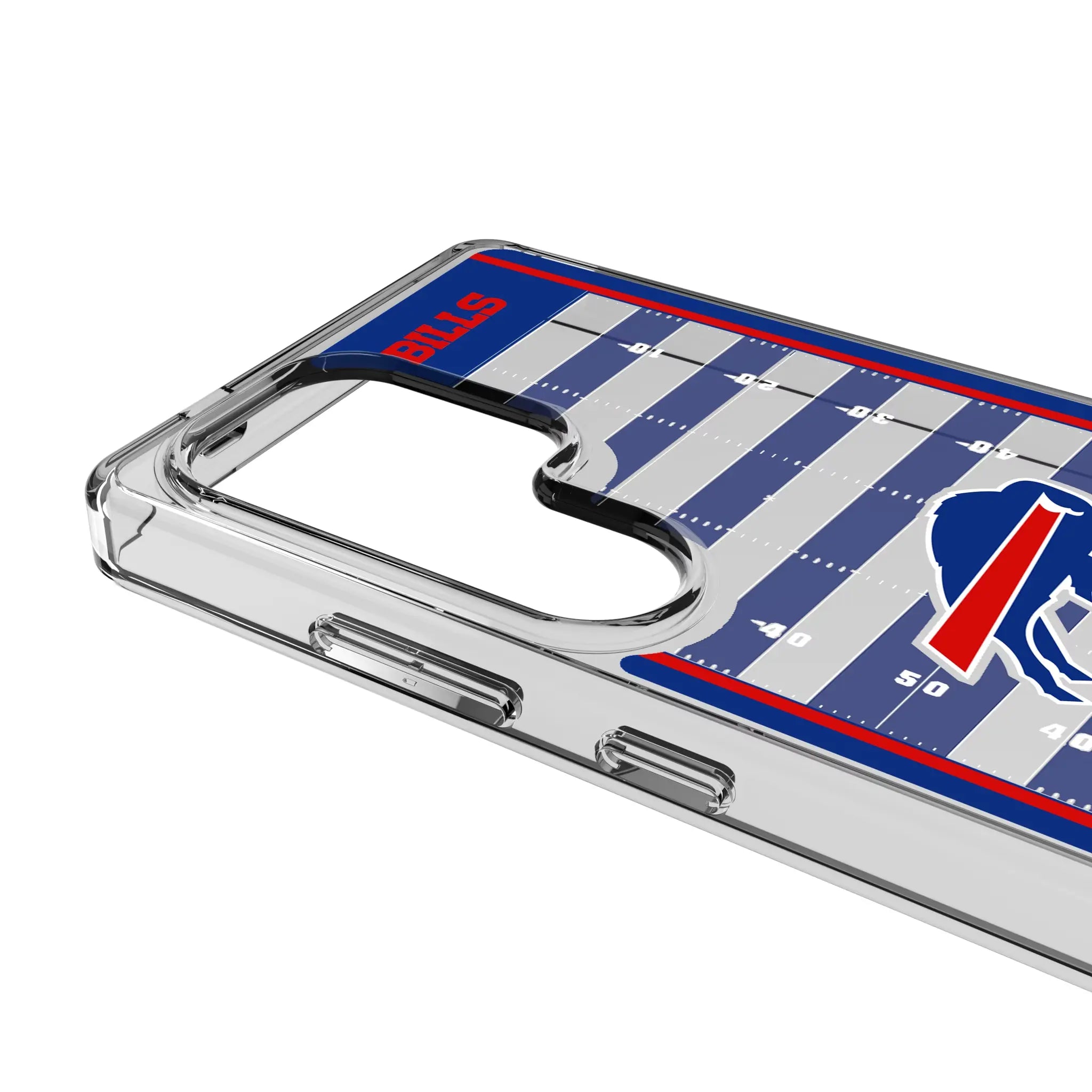 Buffalo Bills Field Galaxy Clear Phone Case for Samsung Galaxy - Detail#Device_Galaxy S25 Ultra