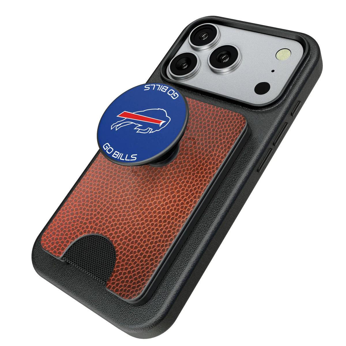 Buffalo Bills Football Popsockets Wallet Magnetic - Isometric View