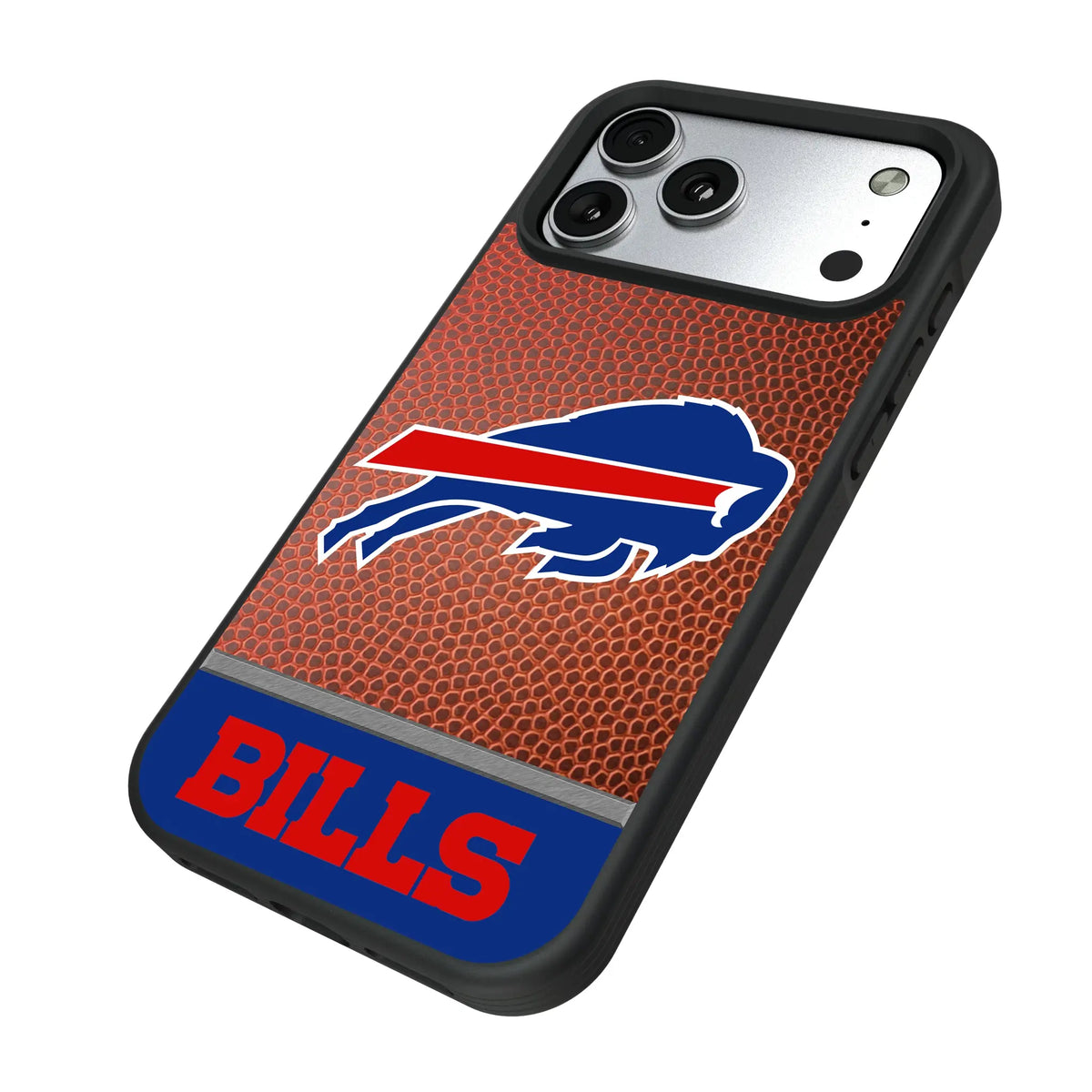 Buffalo Bills Football Wordmark iPhone Bump Phone Case for Apple iPhone - Isometric View#Device_iPhone 17 Pro Max
