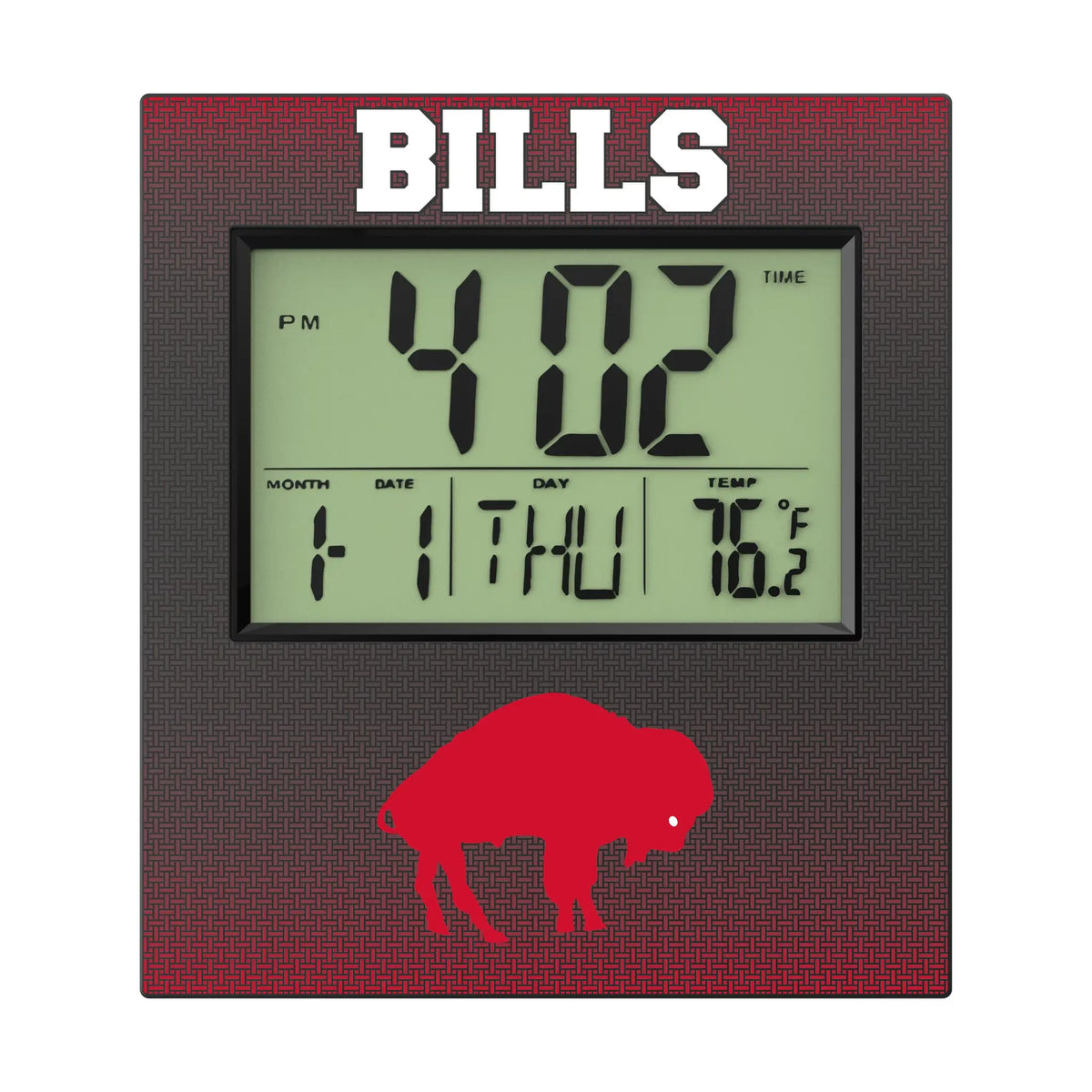 Buffalo Bills Historic Collection Linen Wall Clock