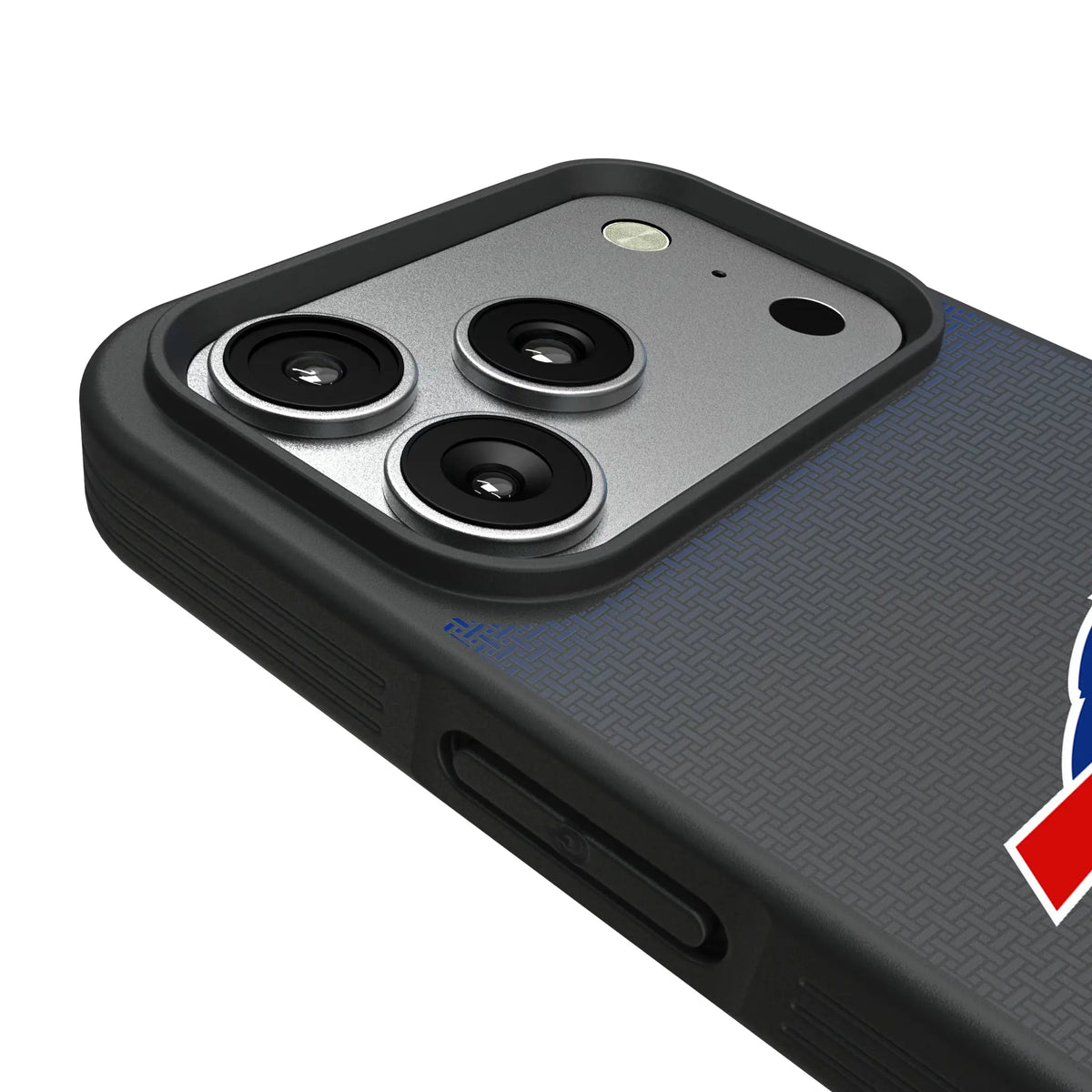Buffalo Bills Linen iPhone Bump Phone Case for Apple iPhone - Detail#Device_iPhone 17 Pro