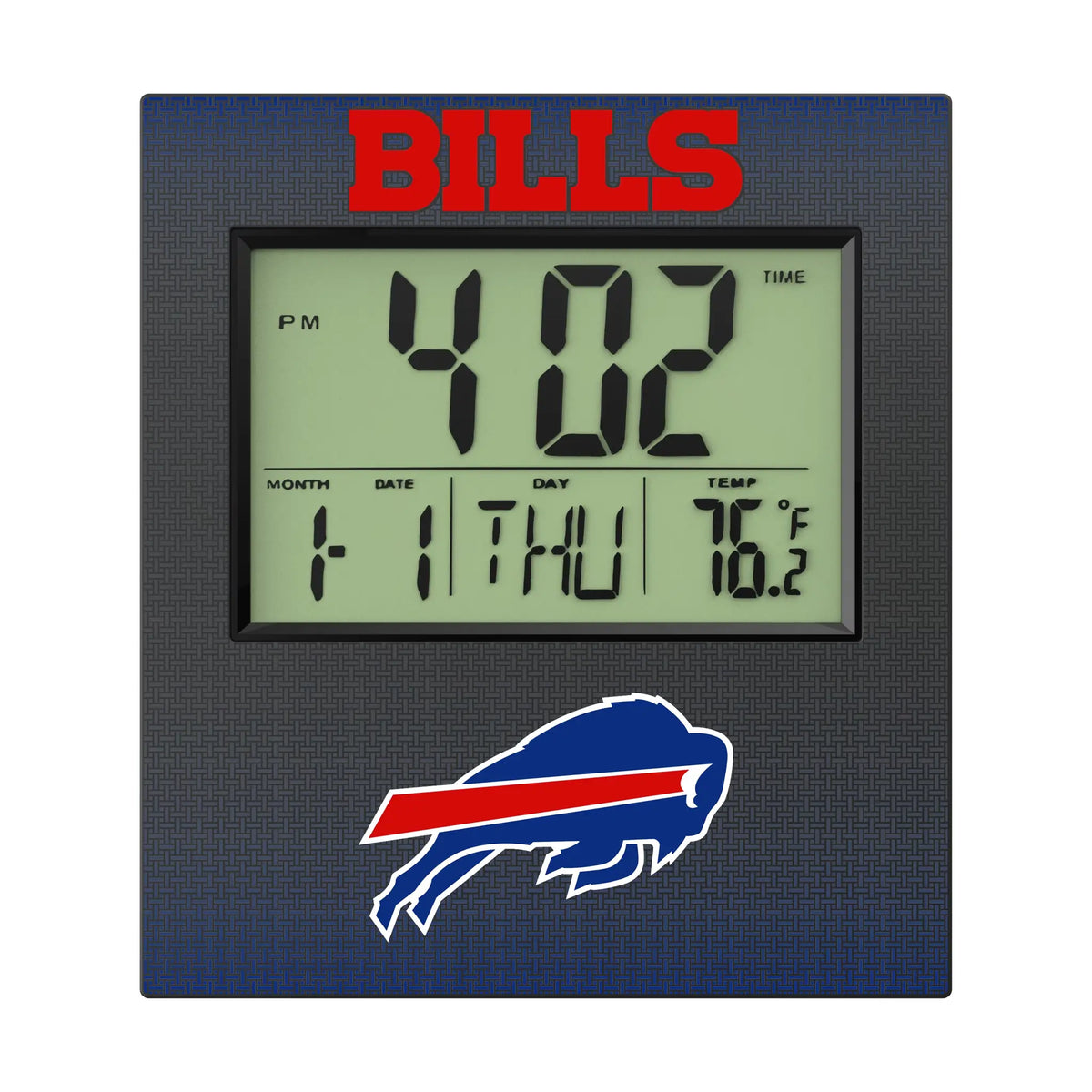 Buffalo Bills Linen Wall Clock