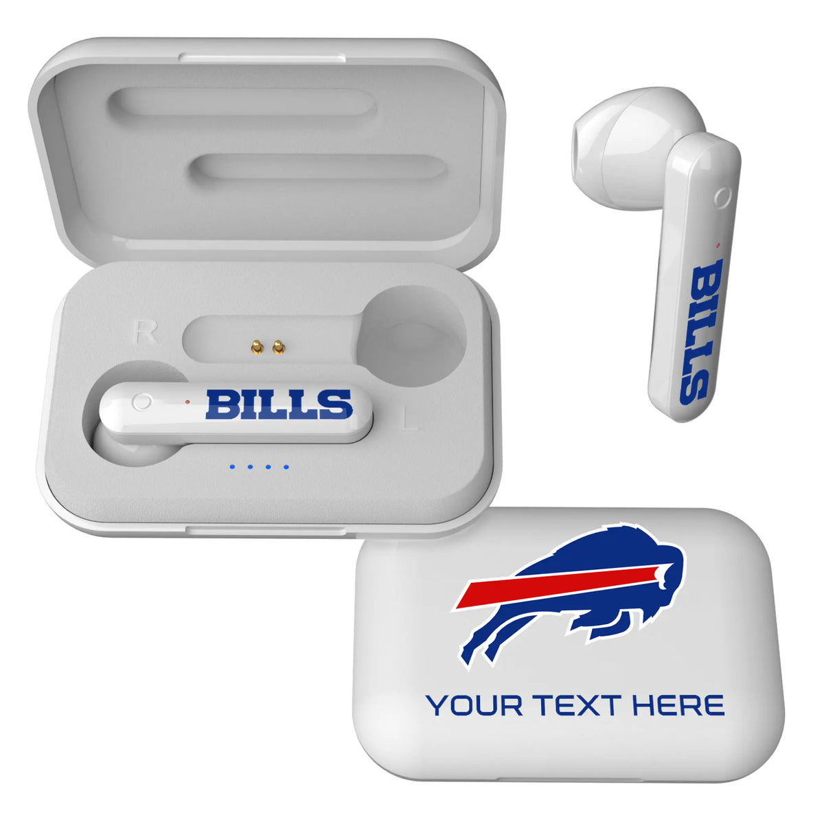 Buffalo Bills Personalized Insignia Wireless TWS Earbuds