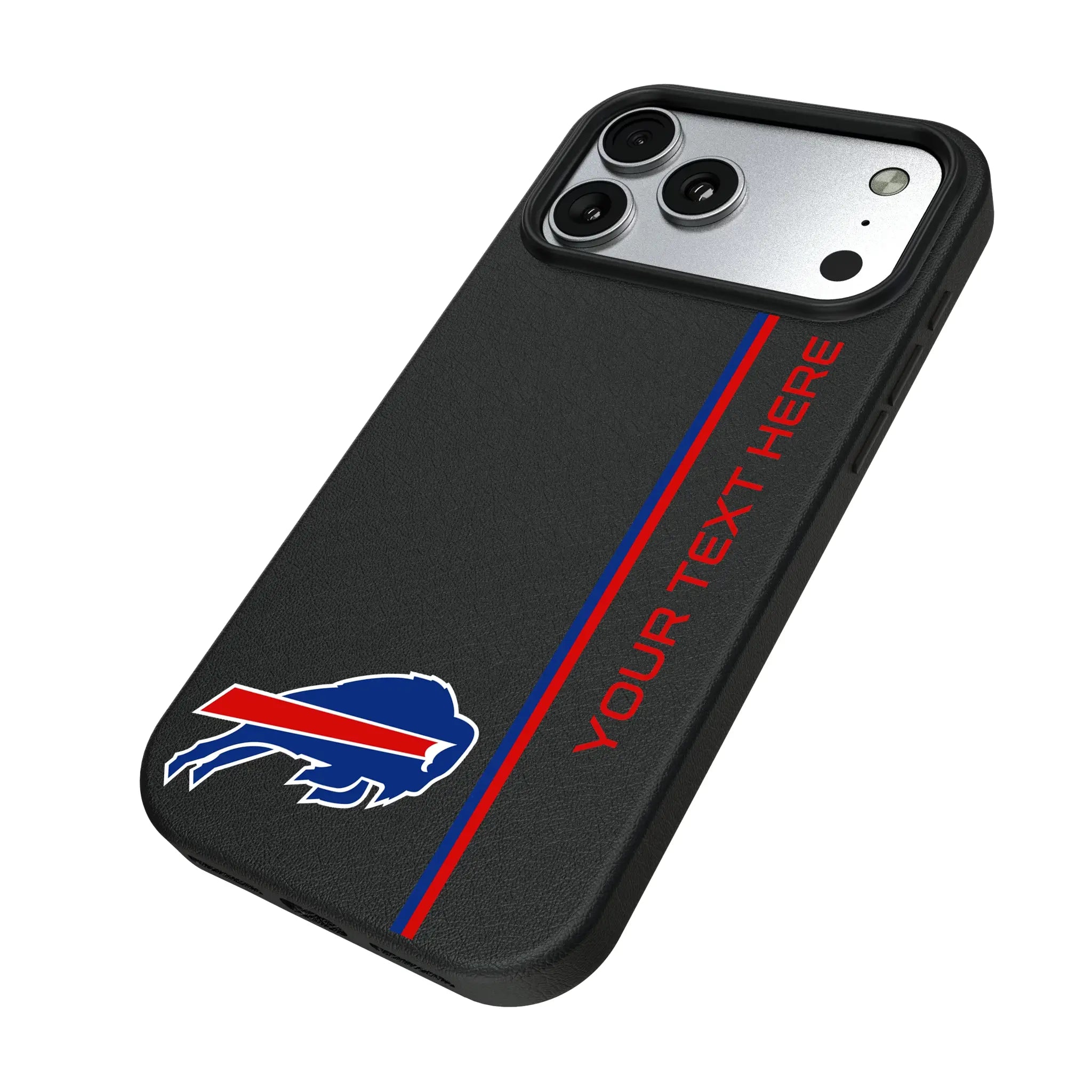 Buffalo Bills Personalized Sidebard iPhone MagSafe Compatible Phone Case for Apple iPhone - Isometric View#Device_iPhone 17 Pro Max