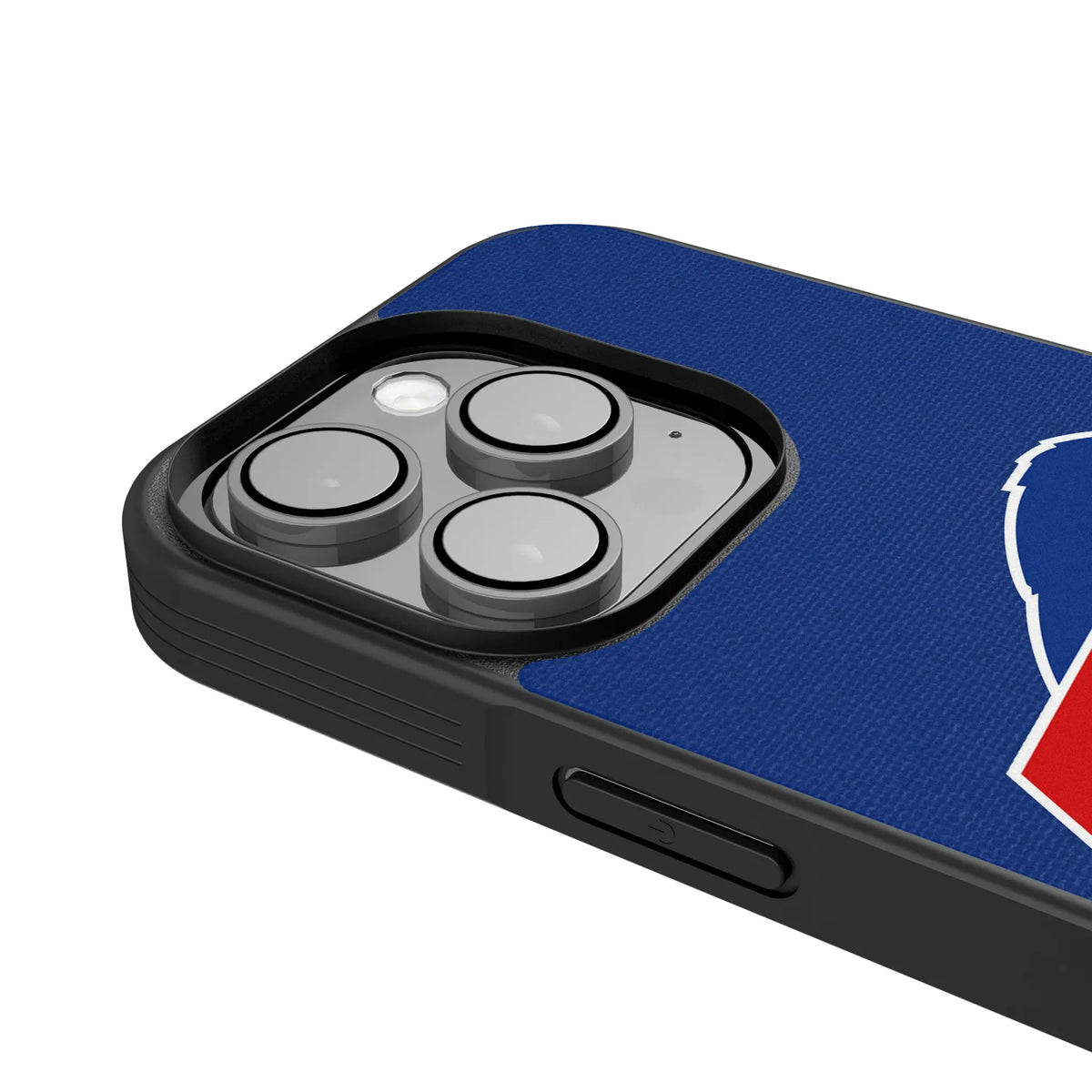 Buffalo Bills Personalized Stripe iPhone Bump Phone Case for Apple iPhone - Detail