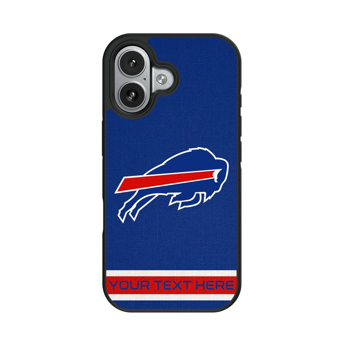 Buffalo Bills Personalized Stripe iPhone Bump Phone Case for Apple iPhone#Device_iPhone 17