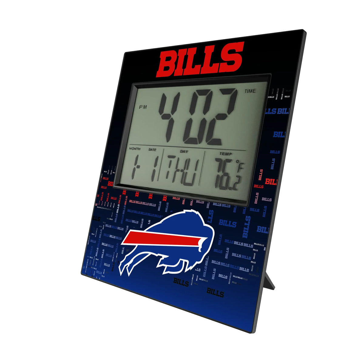 Buffalo Bills Quadtile Wall Clock