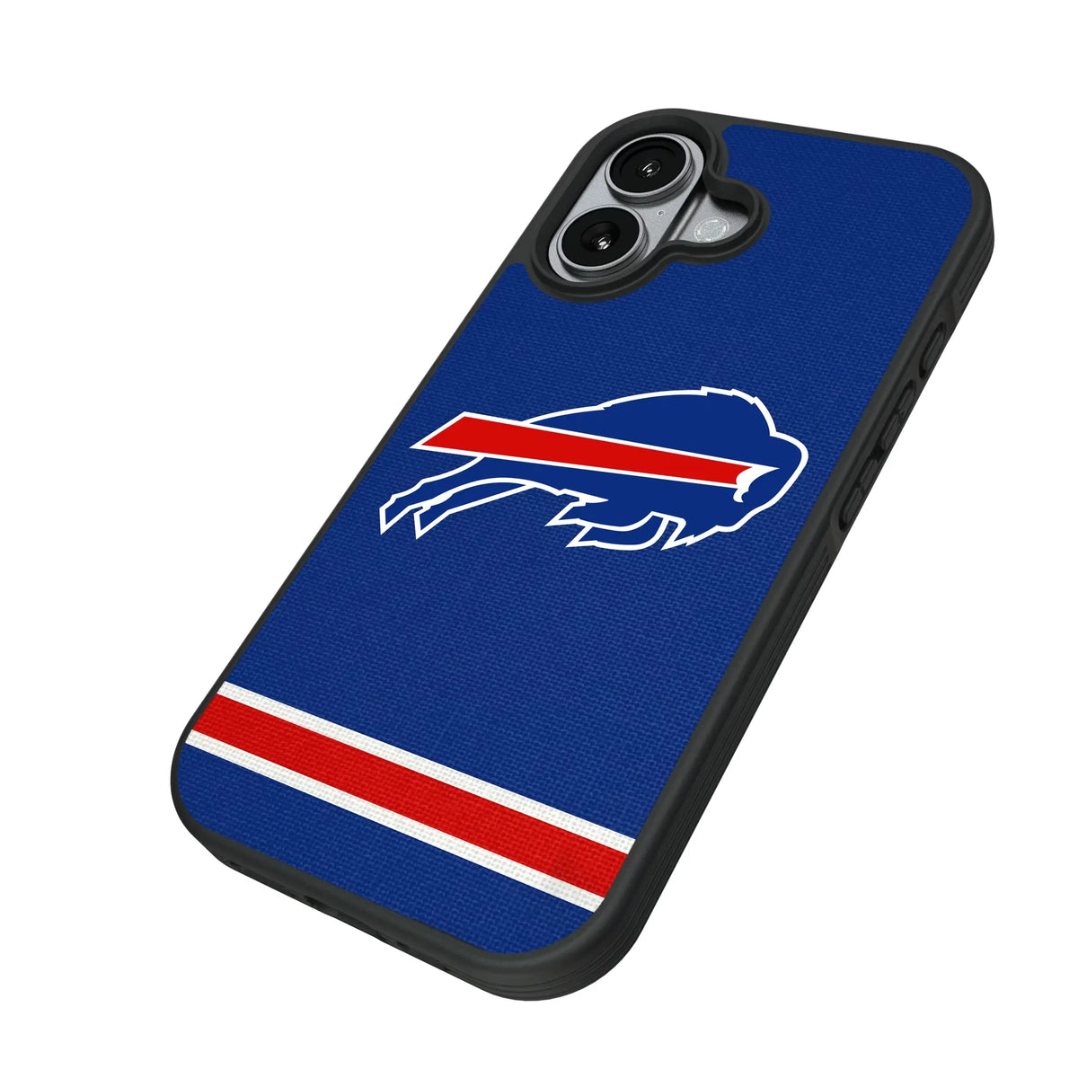 Buffalo Bills Stripe iPhone Bump Phone Case for Apple iPhone - Isometric View#Device_iPhone 17