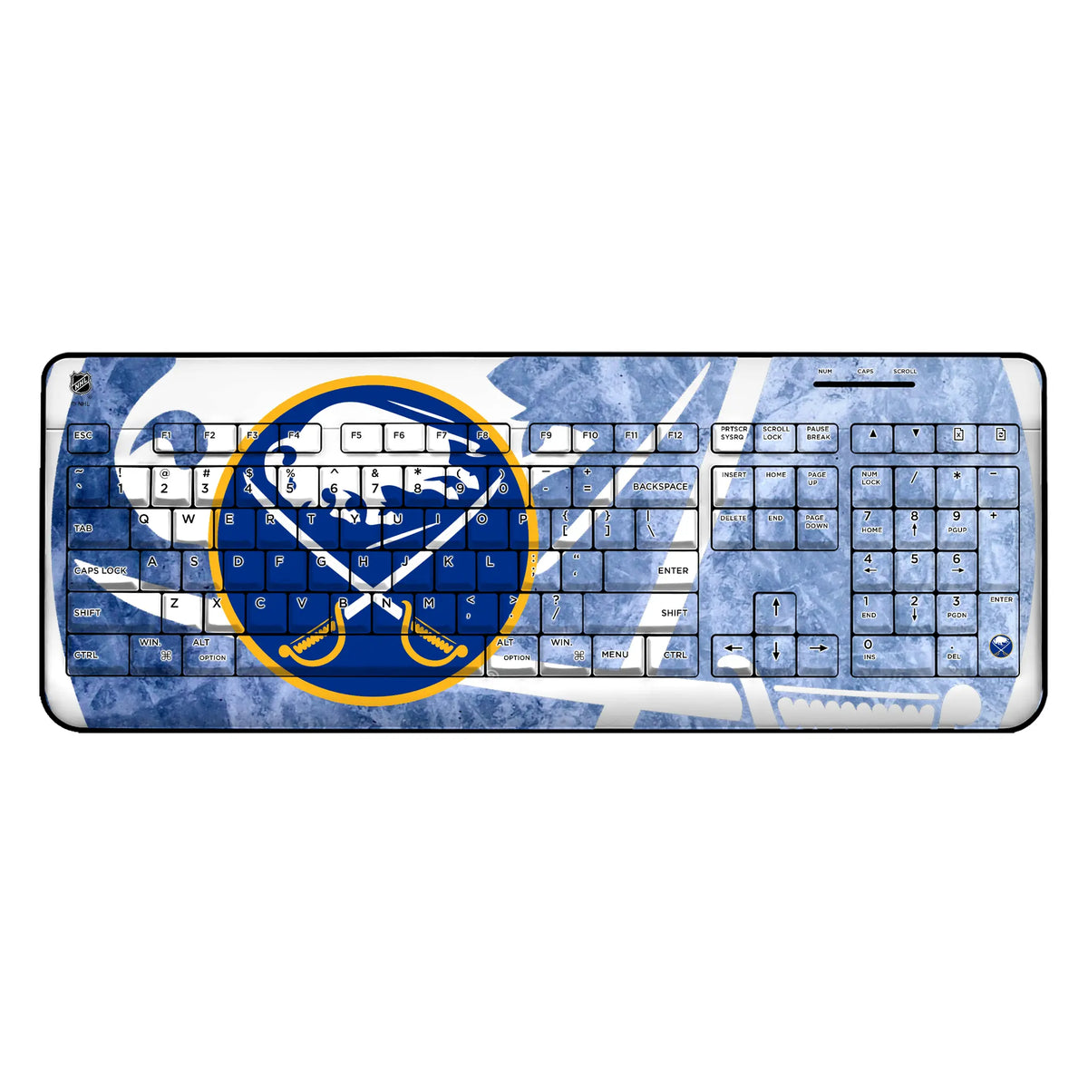 Buffalo Sabres Ice Tilt Wireless USB Keyboard