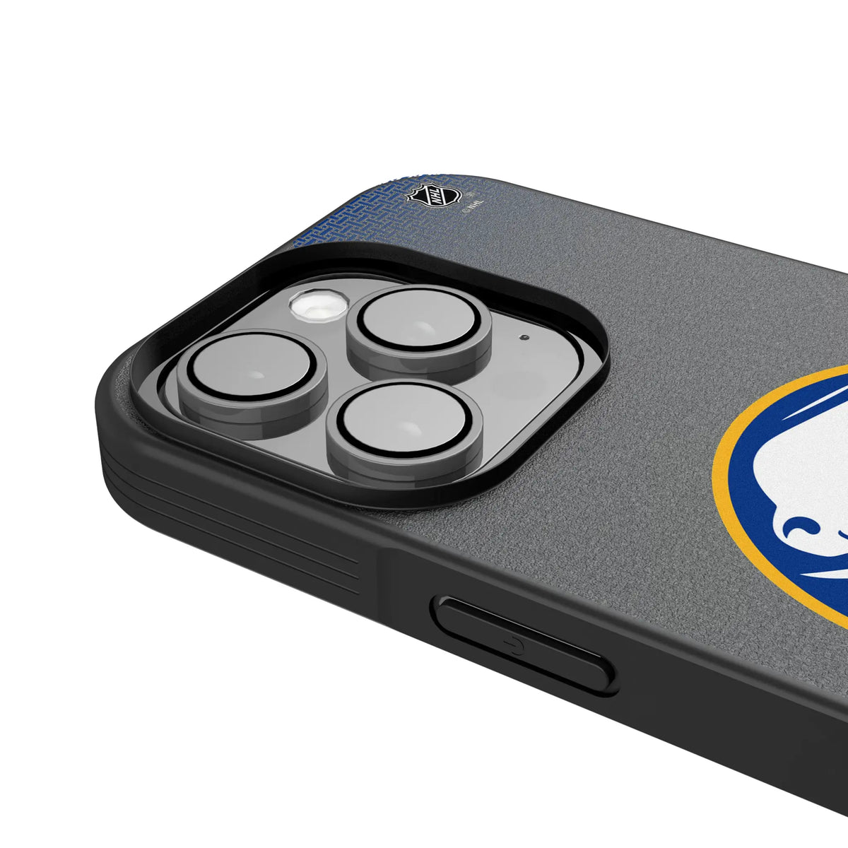 Buffalo Sabres Linen iPhone Bump Phone Case for Apple iPhone - Detail