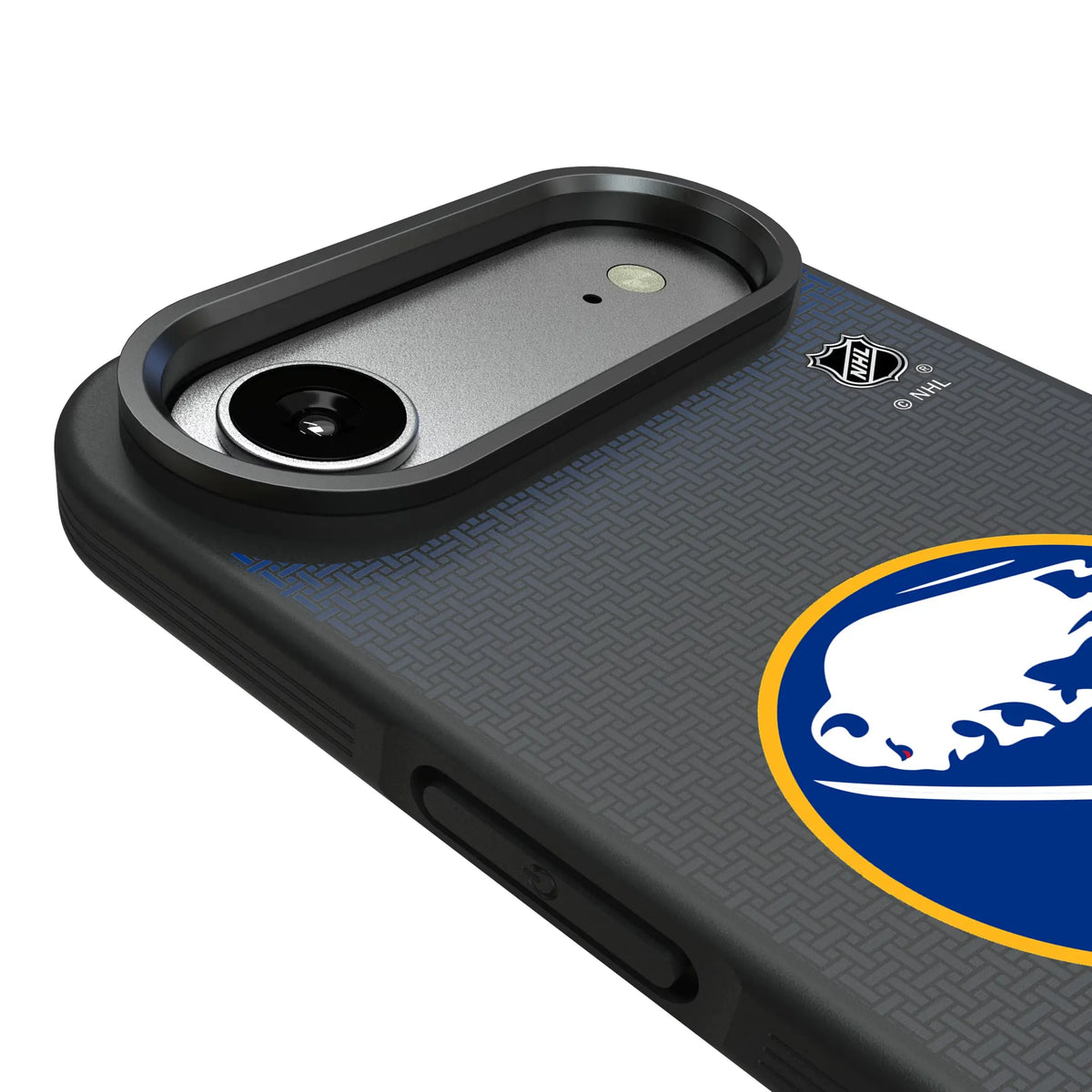 Buffalo Sabres Linen iPhone Bump Phone Case for Apple iPhone - Detail#Device_iPhone Air