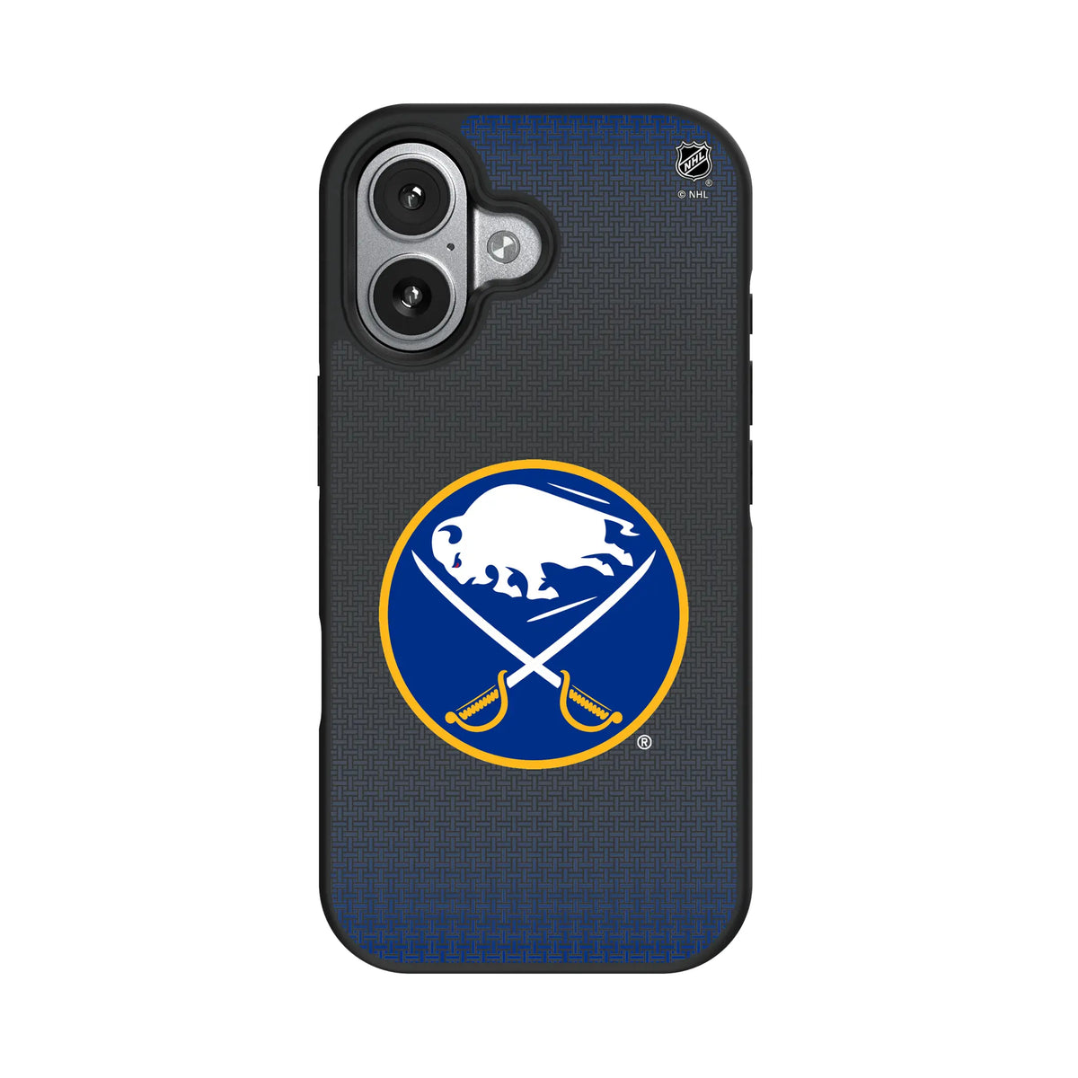 Buffalo Sabres Linen iPhone Bump Phone Case for Apple iPhone#Device_iPhone 17