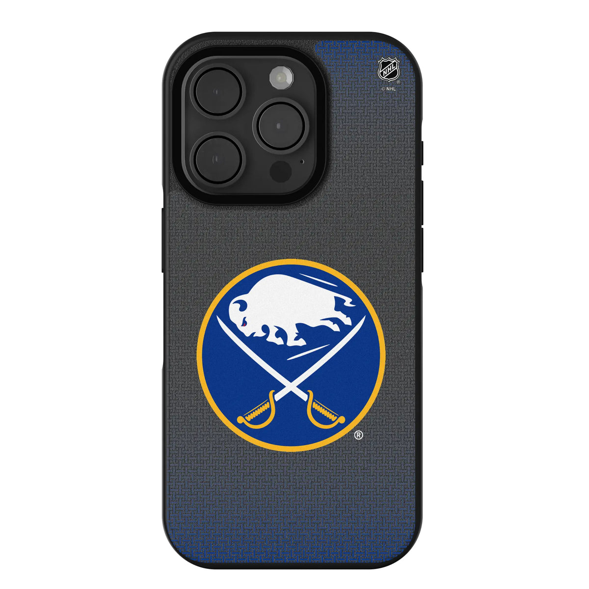 Buffalo Sabres Linen iPhone Bump Phone Case for Apple iPhone