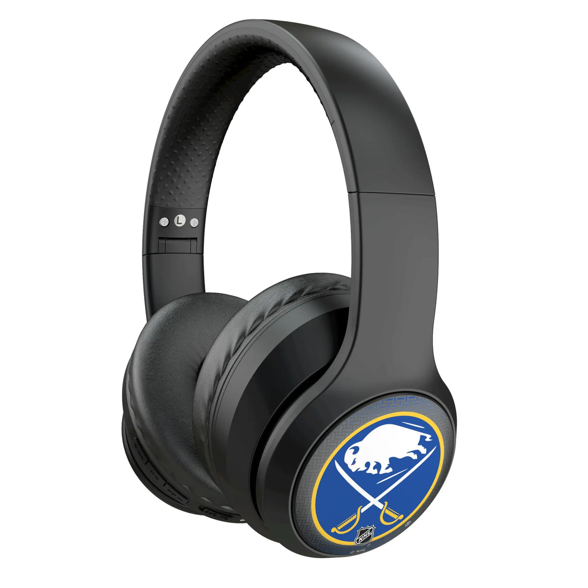Buffalo Sabres Linen Wireless Over-Ear Headphones With Case
