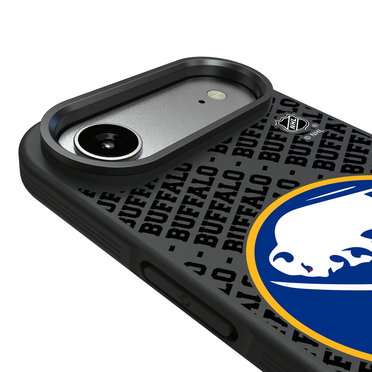 Buffalo Sabres Personalized EndZone Plus iPhone Bump Phone Case for Apple iPhone - Detail#Device_iPhone Air