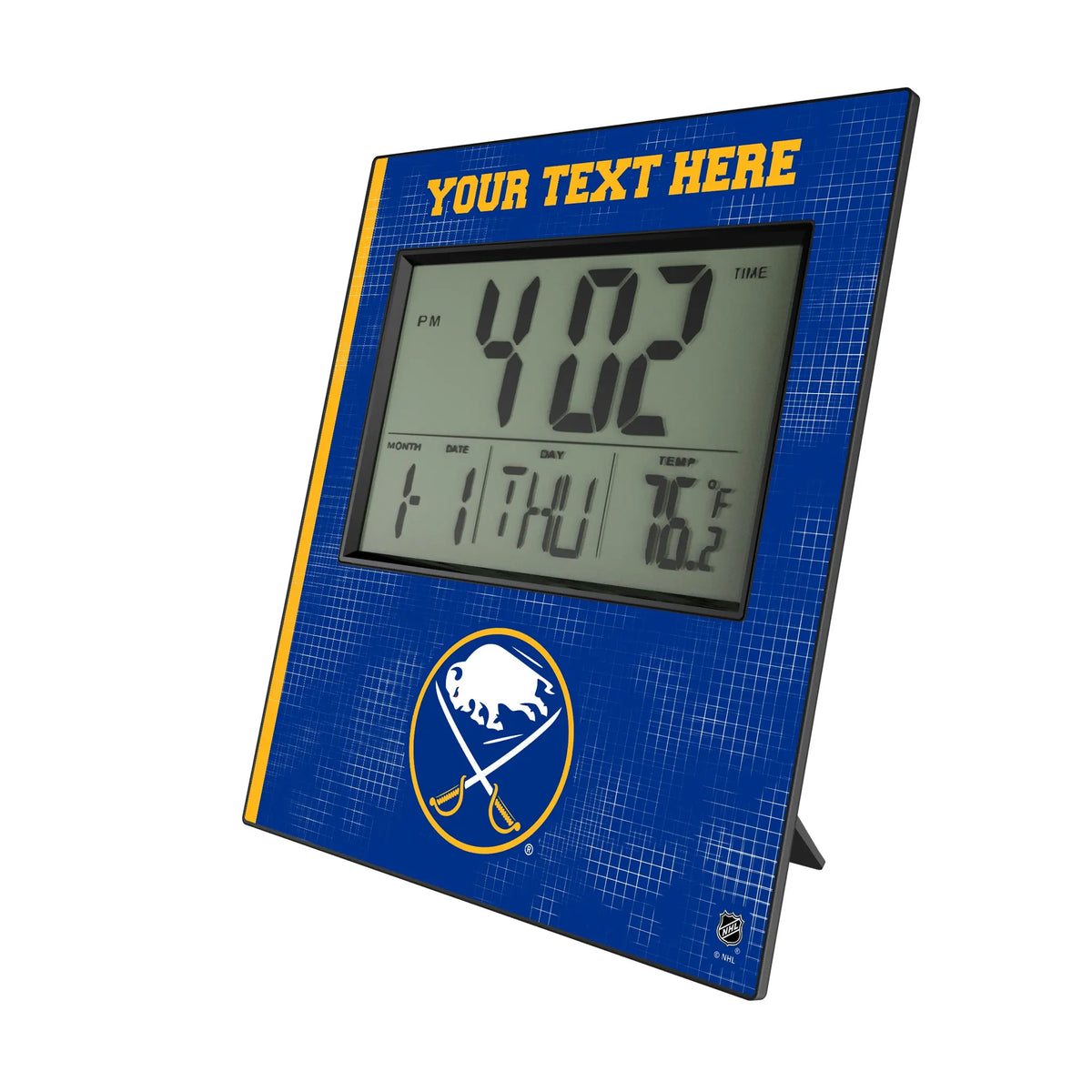 Buffalo Sabres Personalized Hatch Wall Clock