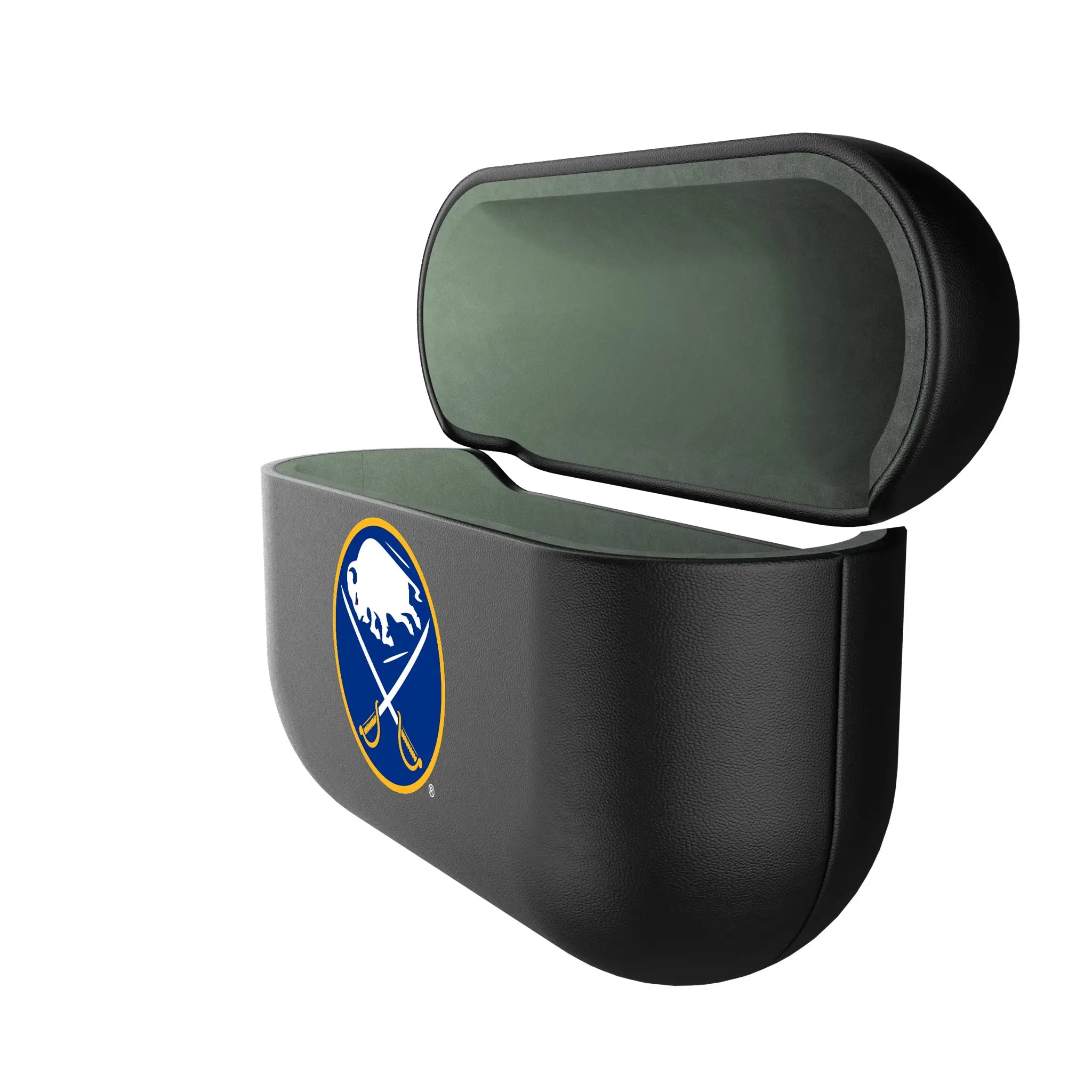 Buffalo Sabres Personalized Insignia AirPods AirPod Case Cover - Isometric View#Device_AirPods Pro 1st Gen