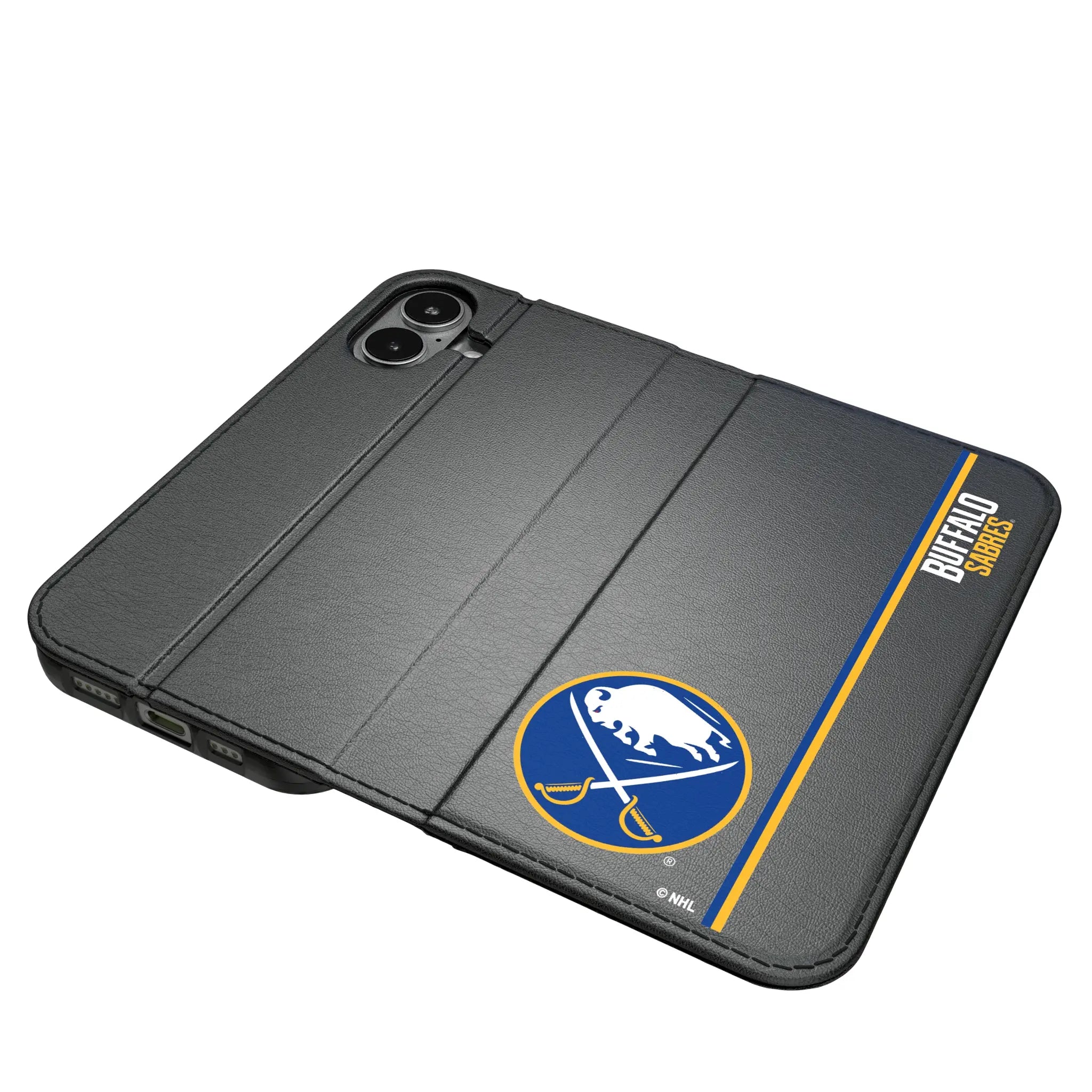 Buffalo Sabres Sidebar iPhone Folio Phone Case for Apple iPhone#Device_iPhone 17