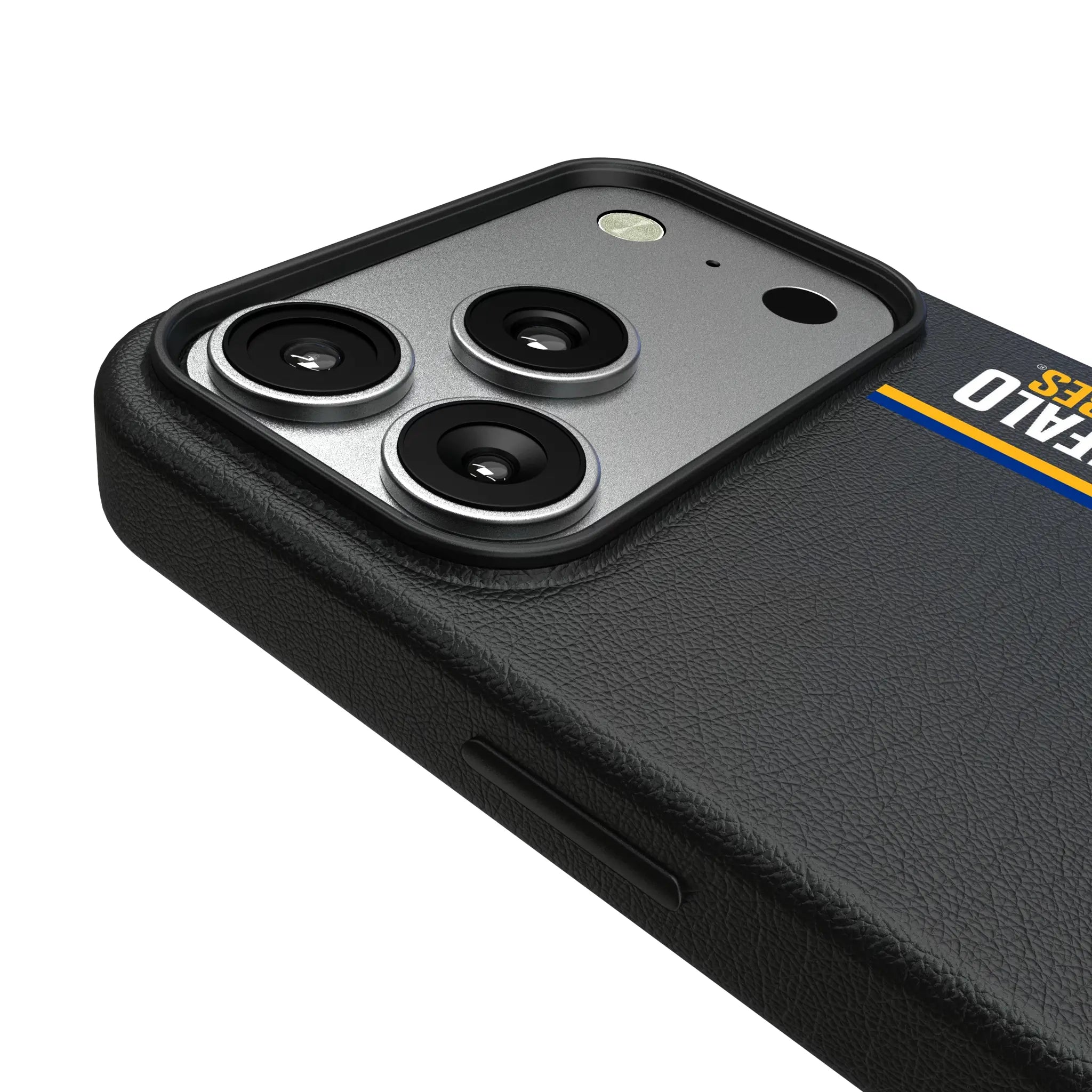 Buffalo Sabres Sidebar iPhone MagSafe Compatible Phone Case for Apple iPhone - Detail#Device_iPhone 17 Pro