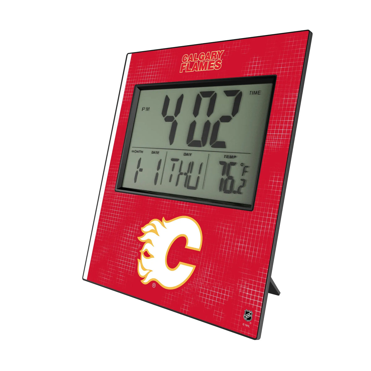 Calgary Flames Hatch Wall Clock