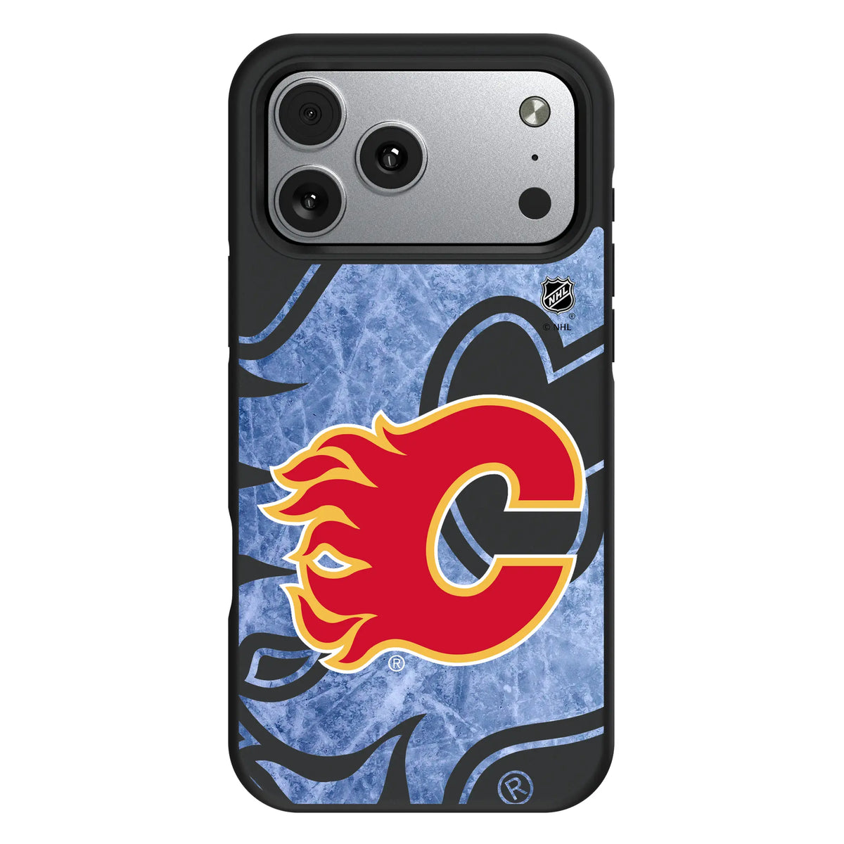 Calgary Flames Ice Tilt iPhone Bump Phone Case for Apple iPhone#Device_iPhone 17 Pro Max