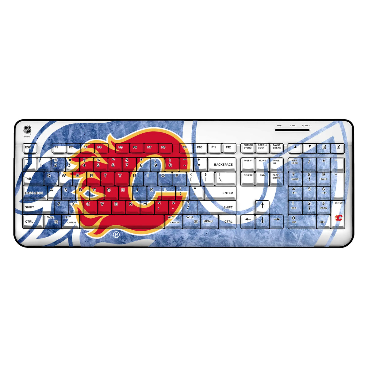 Calgary Flames Ice Tilt Wireless USB Keyboard