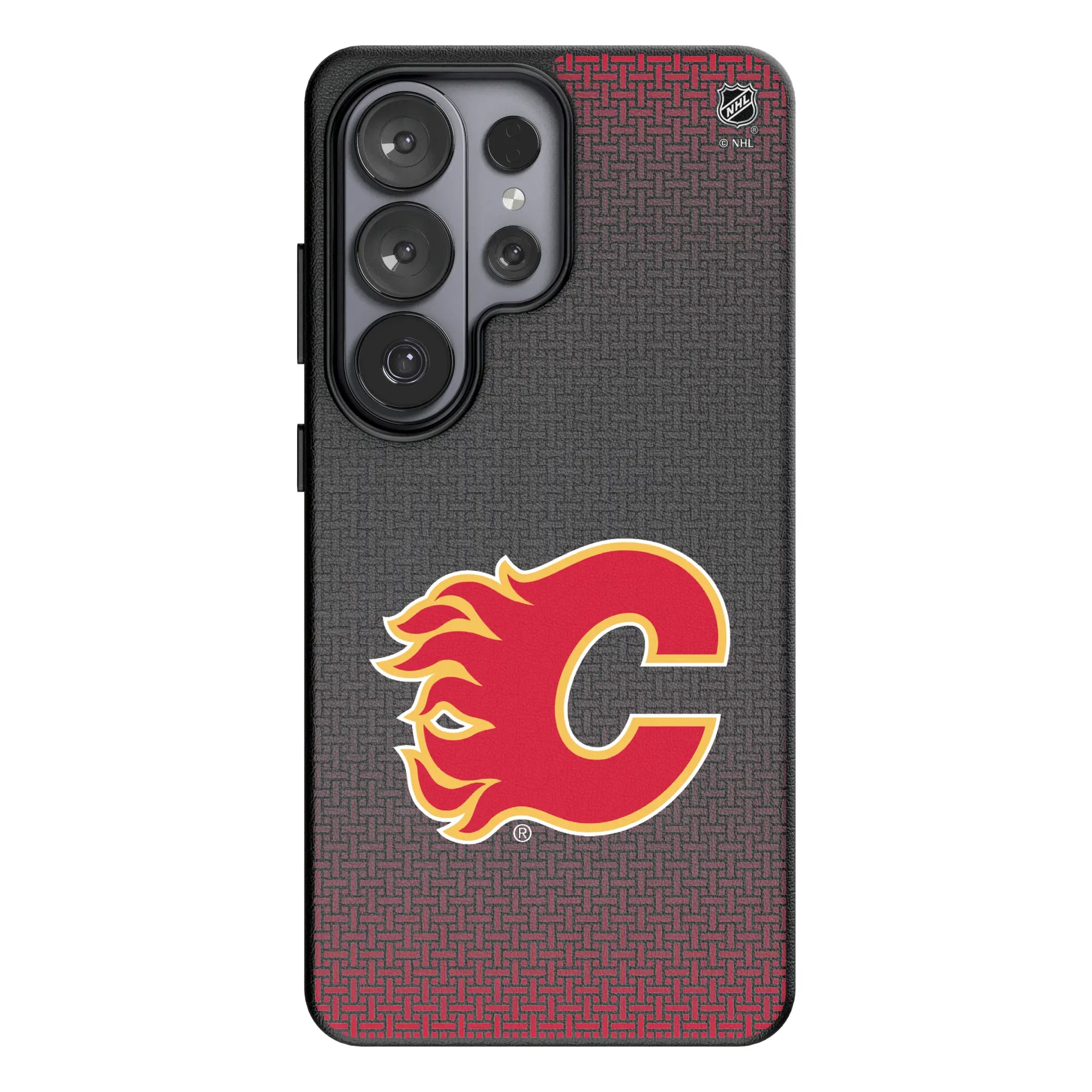 Calgary Flames Linen Galaxy MagSafe Compatible Phone Case for Samsung Galaxy#Device_Galaxy S26 Ultra
