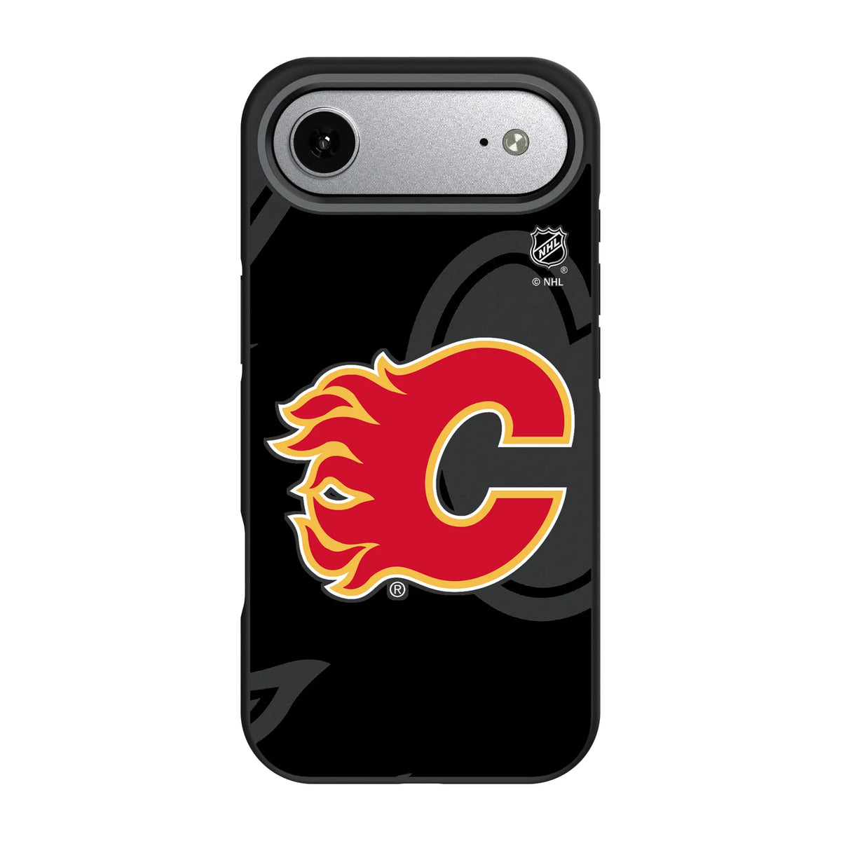Calgary Flames Monocolor Tilt iPhone Bump Phone Case for Apple iPhone#Device_iPhone Air