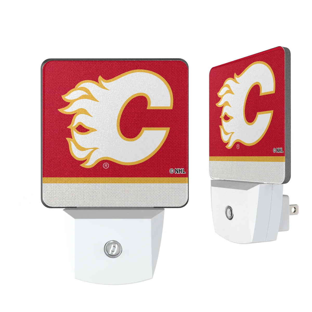 Calgary Flames Stripe Night Light 2-Pack