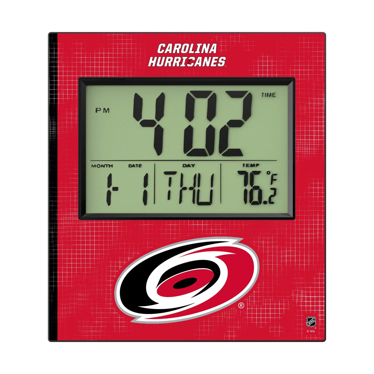 Carolina Hurricanes Hatch Wall Clock