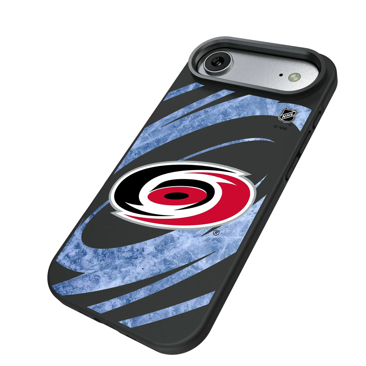 Carolina Hurricanes Ice Tilt iPhone Bump Phone Case for Apple iPhone - Isometric View#Device_iPhone Air
