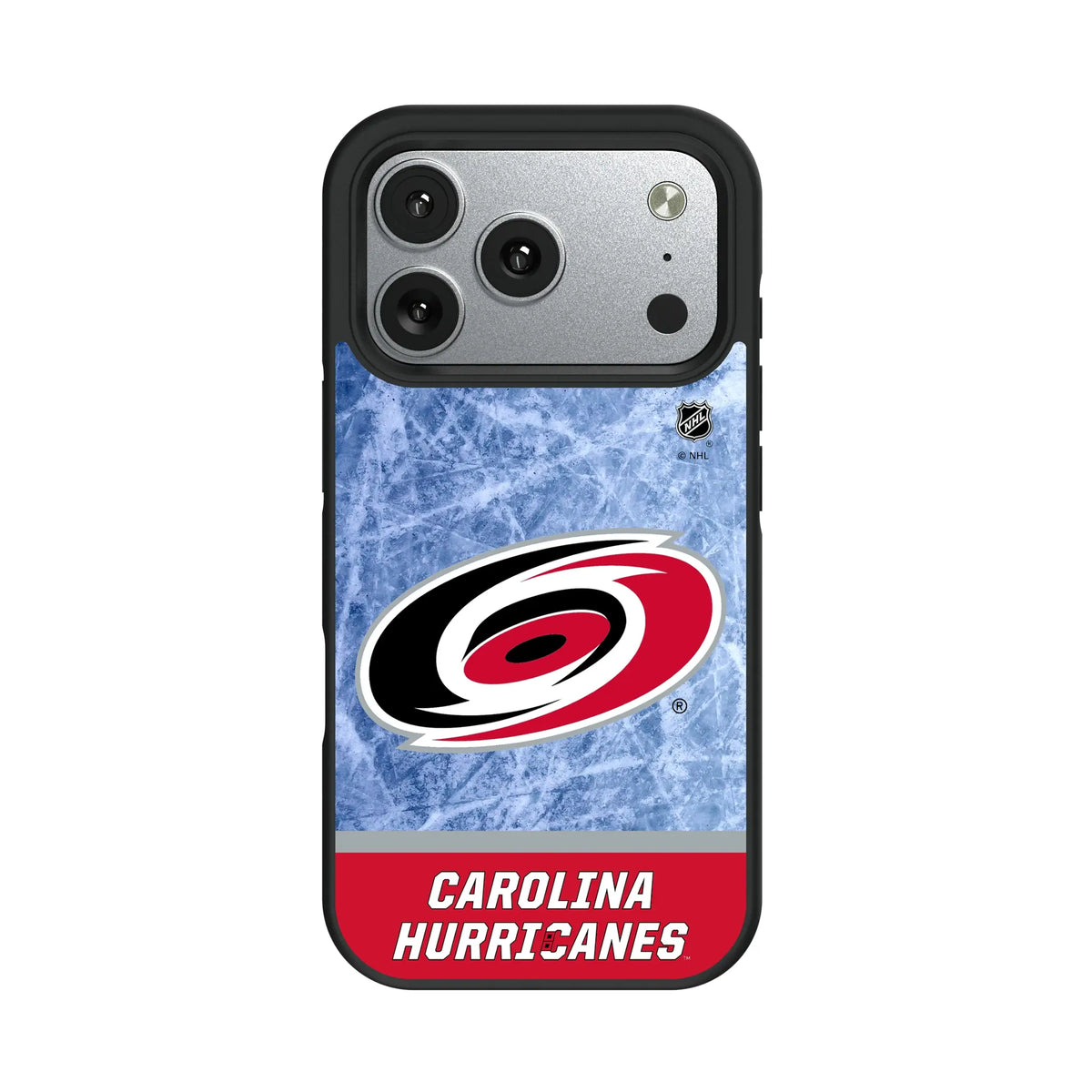 Carolina Hurricanes Ice Wordmark iPhone Bump Phone Case for Apple iPhone#Device_iPhone 17 Pro