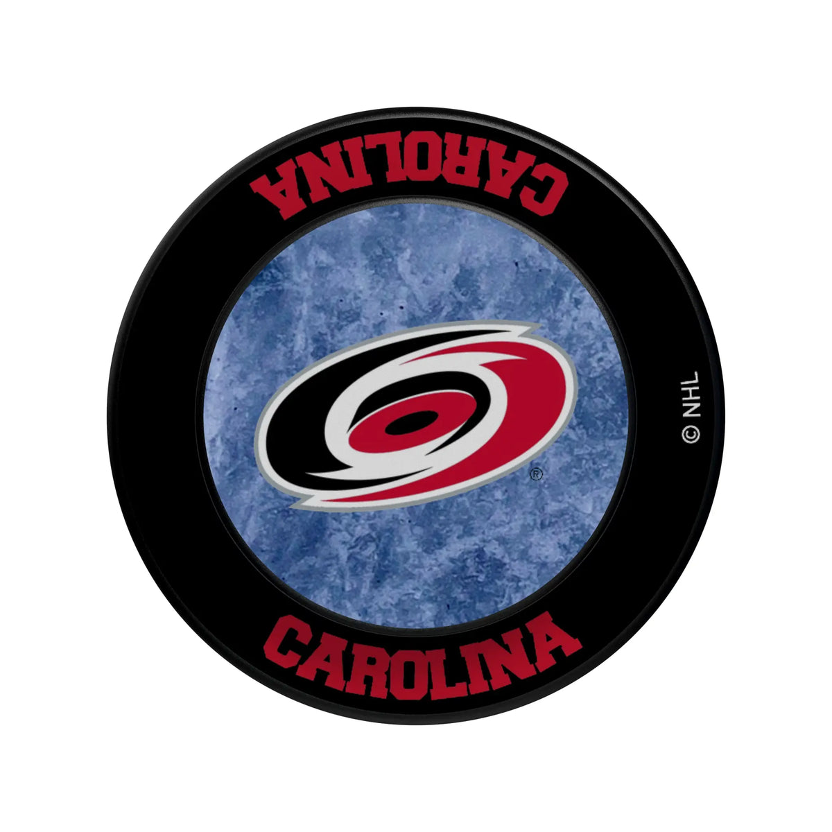Carolina Hurricanes Ice Wordmark Popsockets Round Magnetic