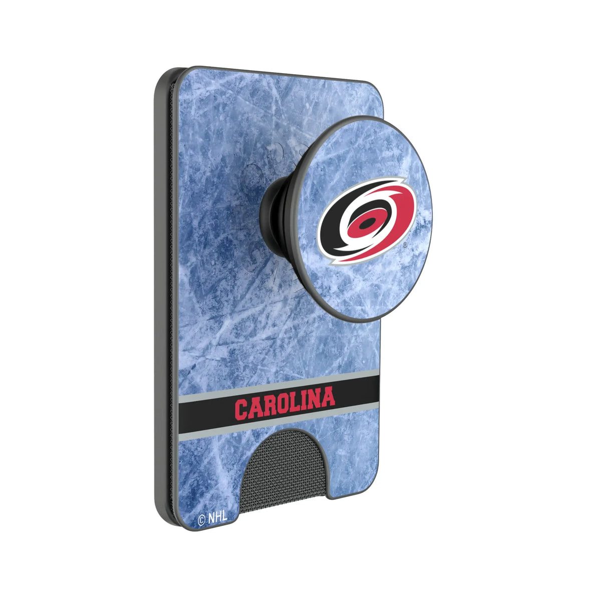 Carolina Hurricanes Ice Wordmark Popsockets Wallet Magnetic