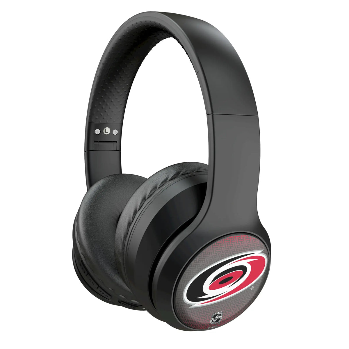 Carolina Hurricanes Linen Wireless Over-Ear Headphones With Case